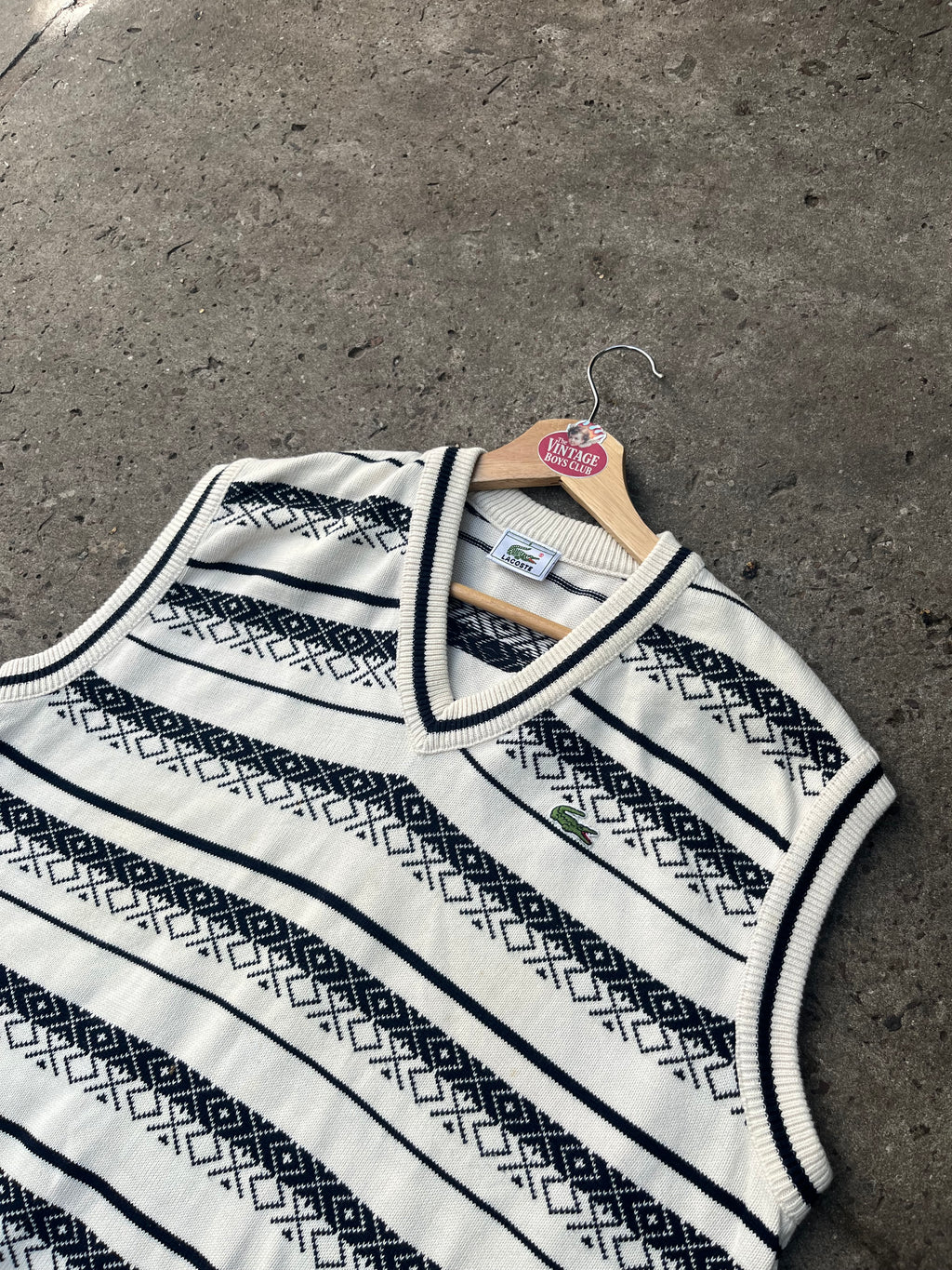 Chaleco Lacoste Vintage Original