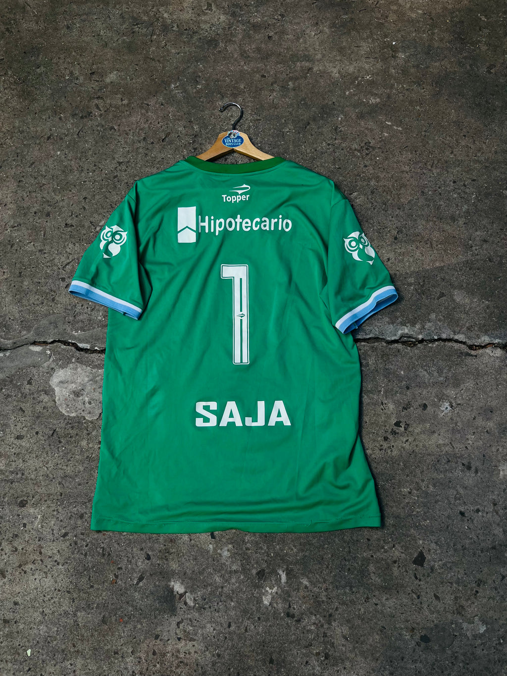 Camiseta Racing Topper de Arquero de Saja Original