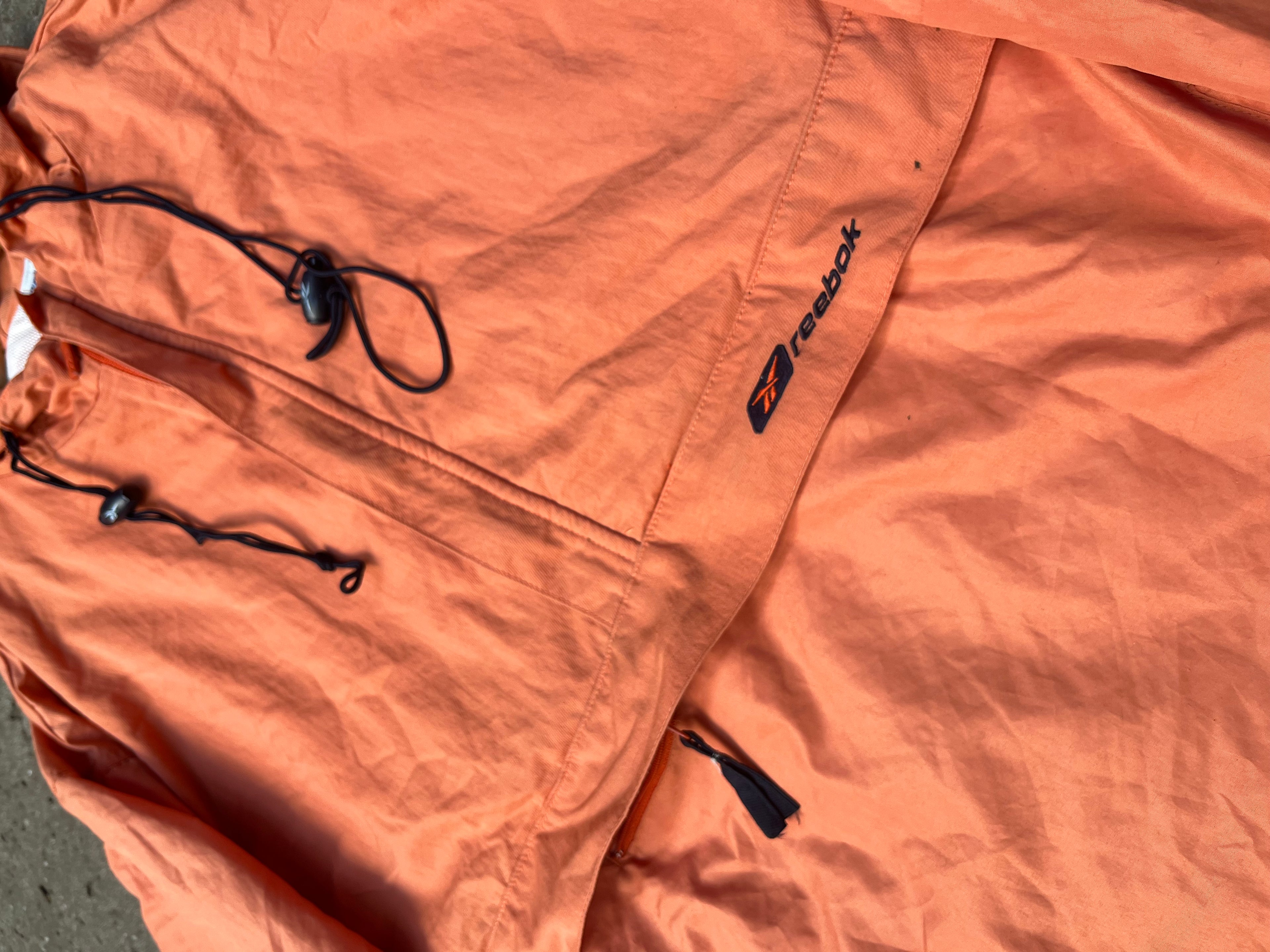 Buzo Anorak Reebok Rompeviento Original