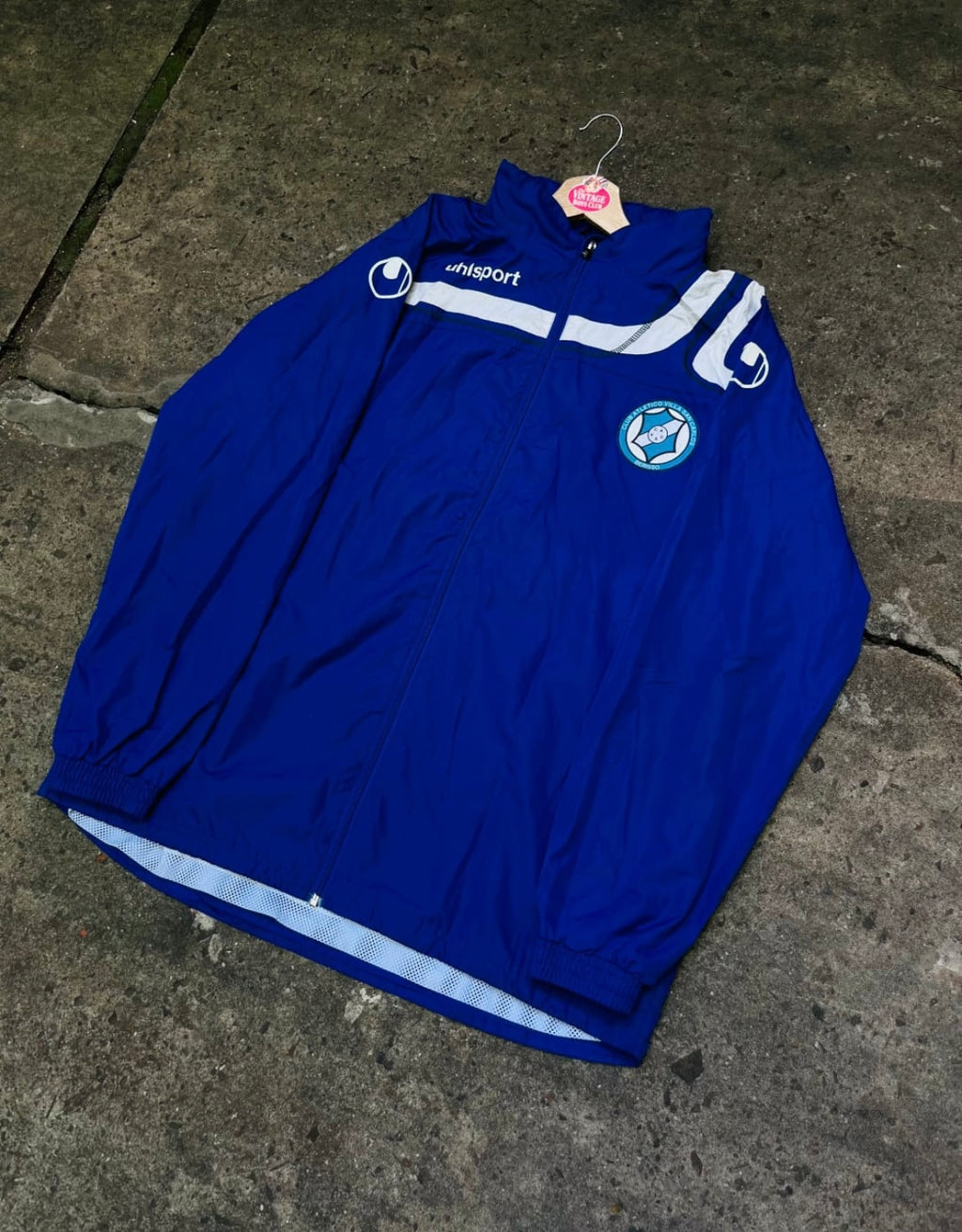 Campera Villa San Carlos Uhlsport Rompeviento Original