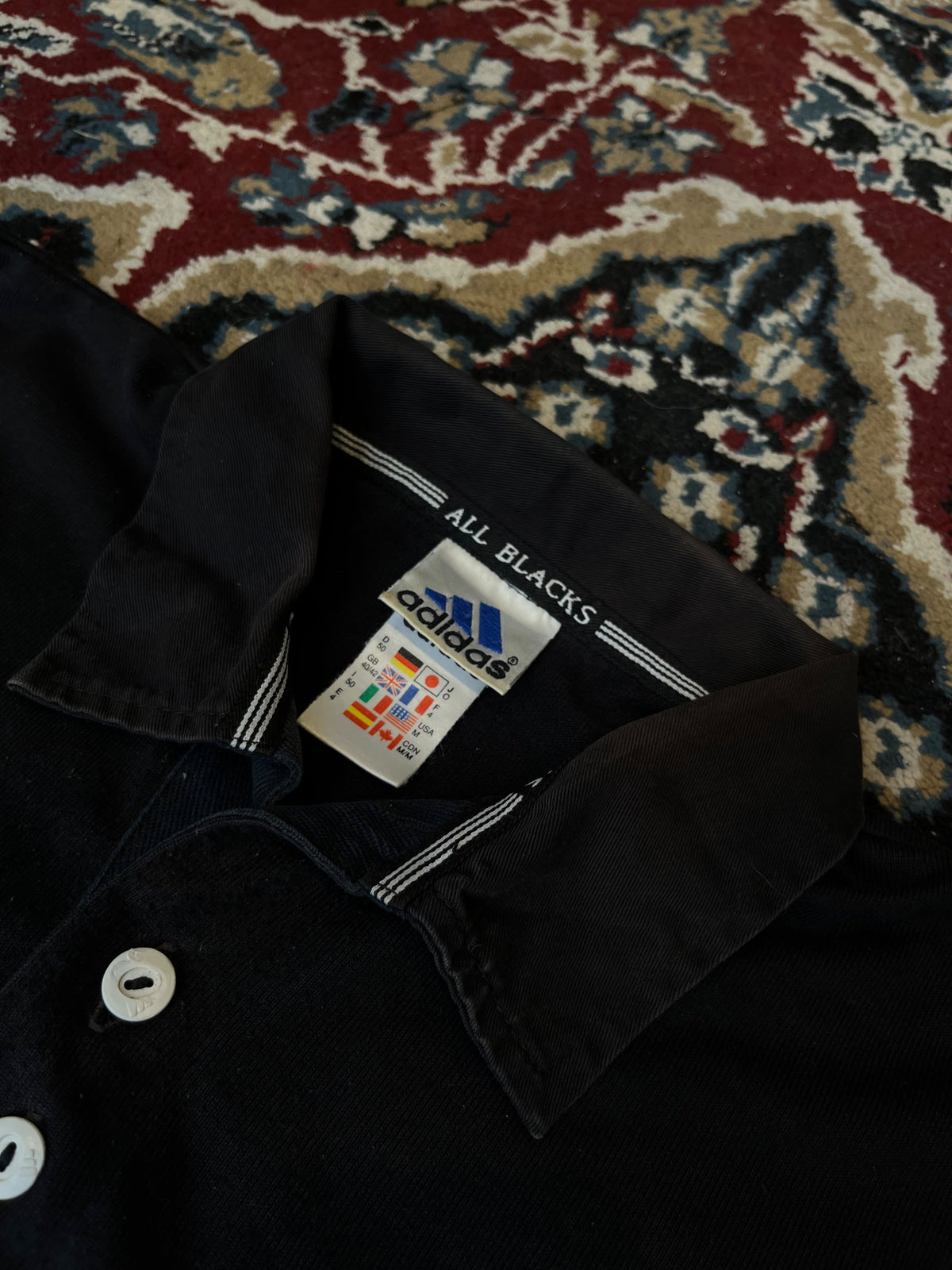 Camiseta All Blacks 99' Adidas Manga Larga Original