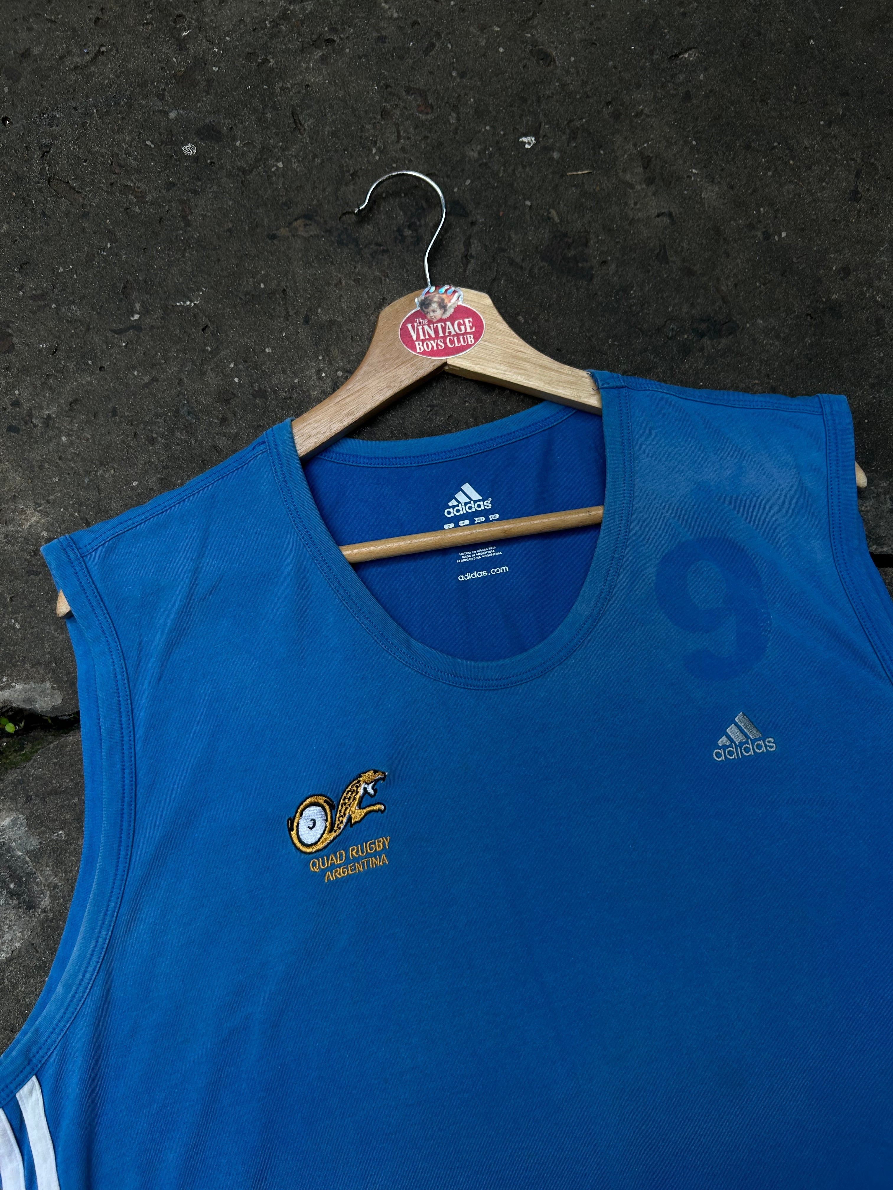 Musculosa Quad Rugby Argentina de Utilería