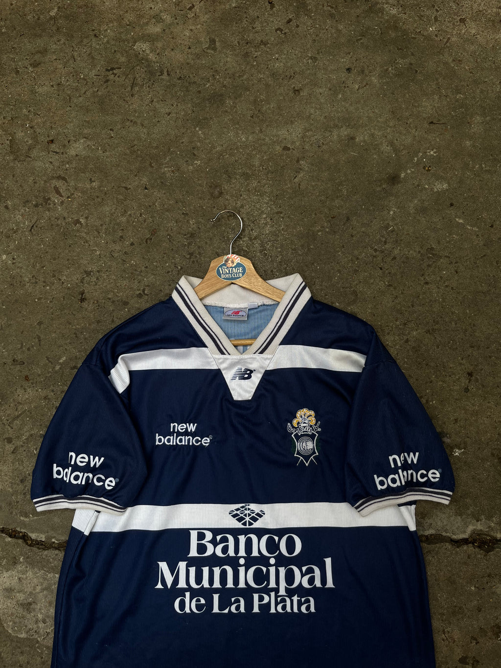 Camiseta Gimnasia 1998 New Balance Suplente Original