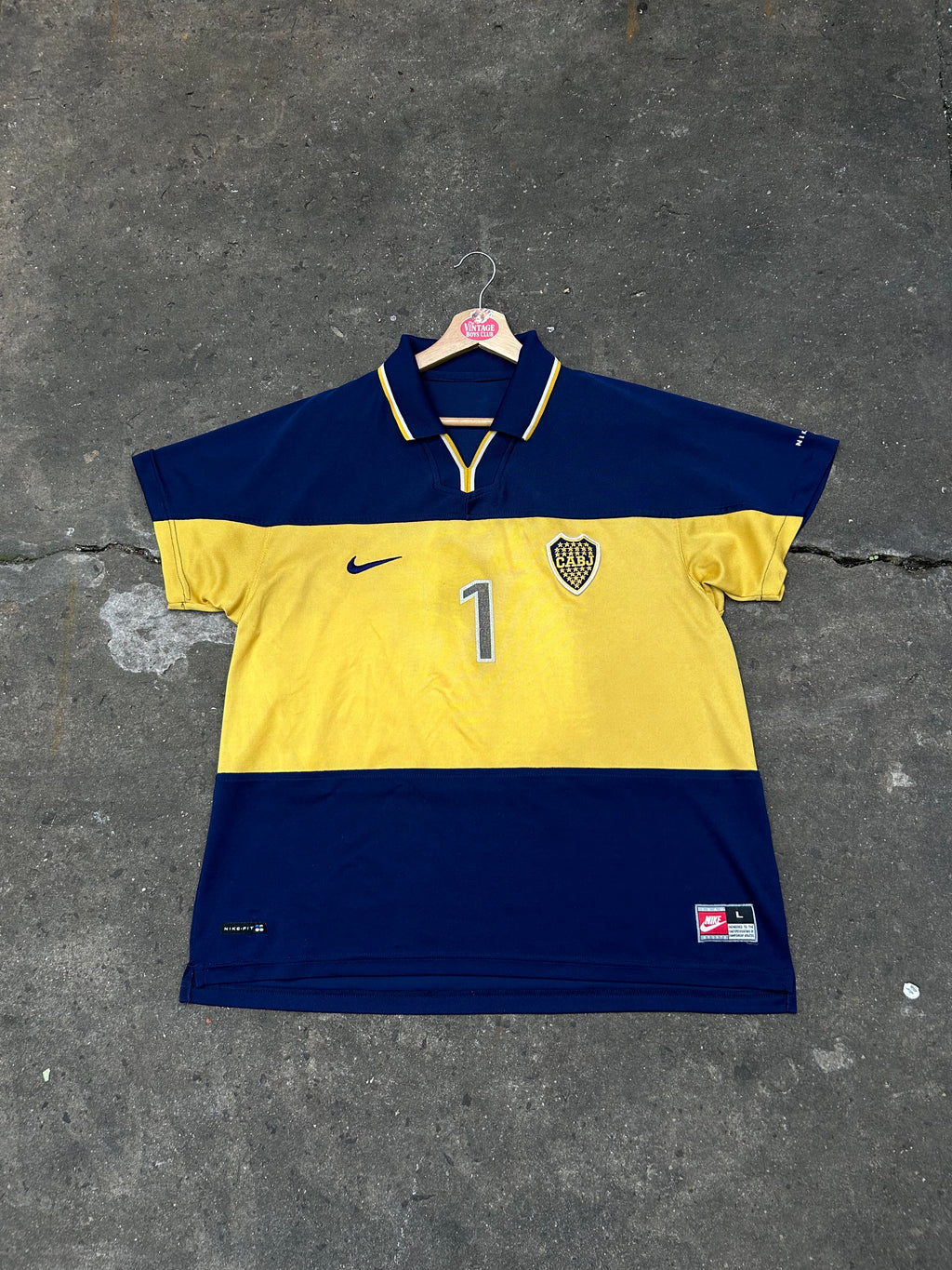 Camiseta Boca 98' de Juego de Voley