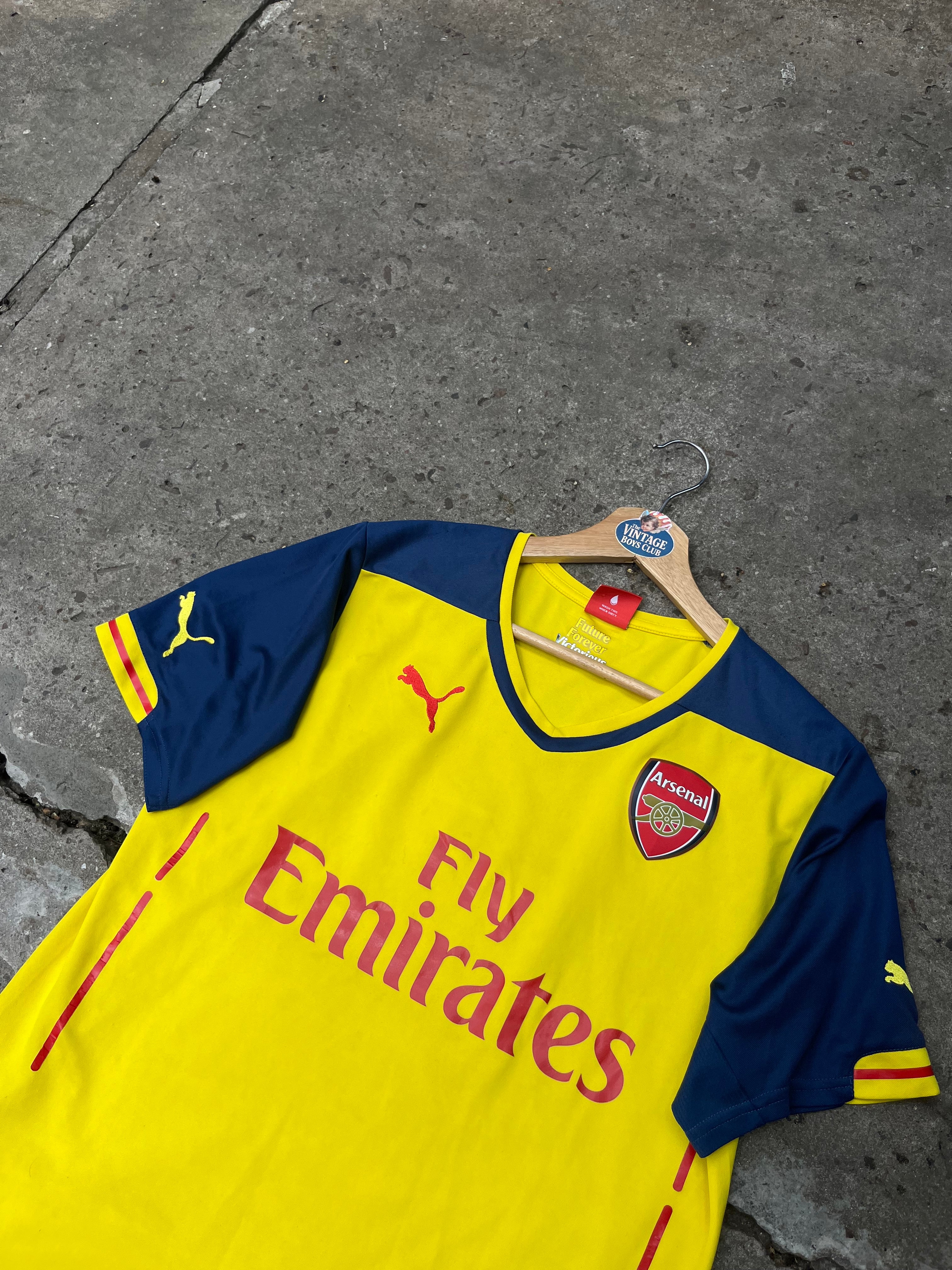 Camiseta Arsenal 2014 Suplente Original