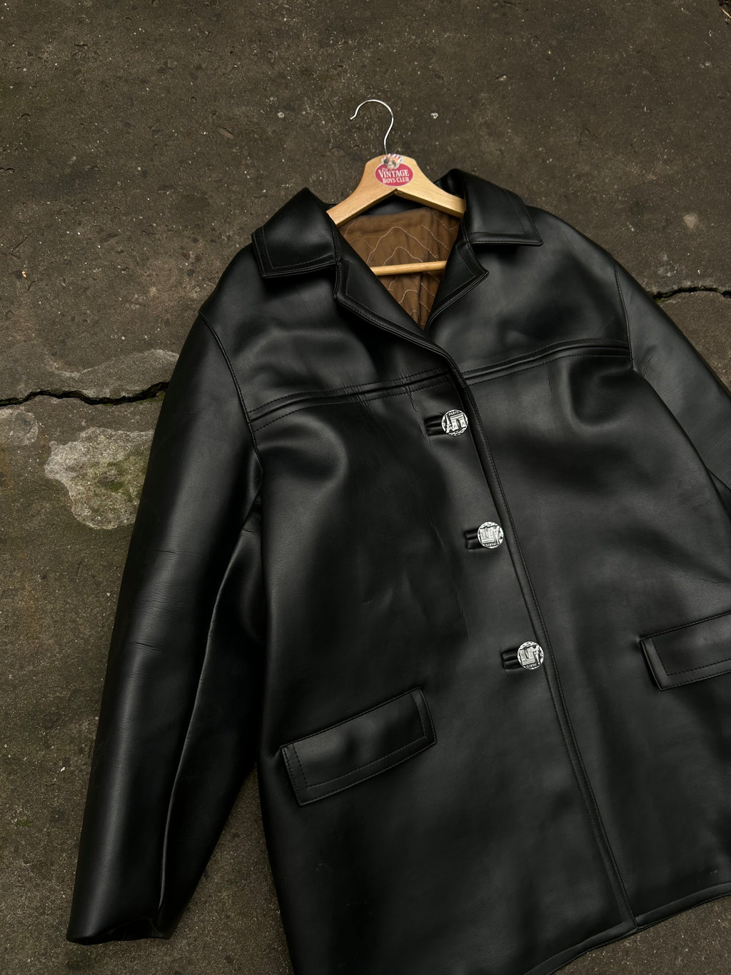 Campera Cuero Paris Vintage