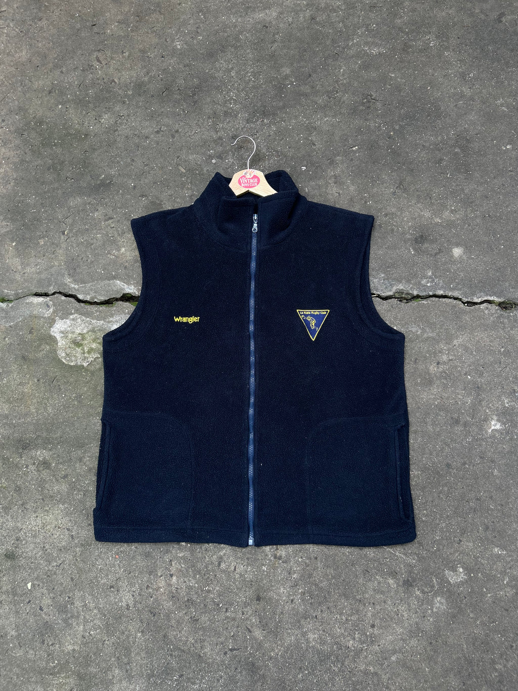 Chaleco La Plata Rugby Wrangler 99' Original