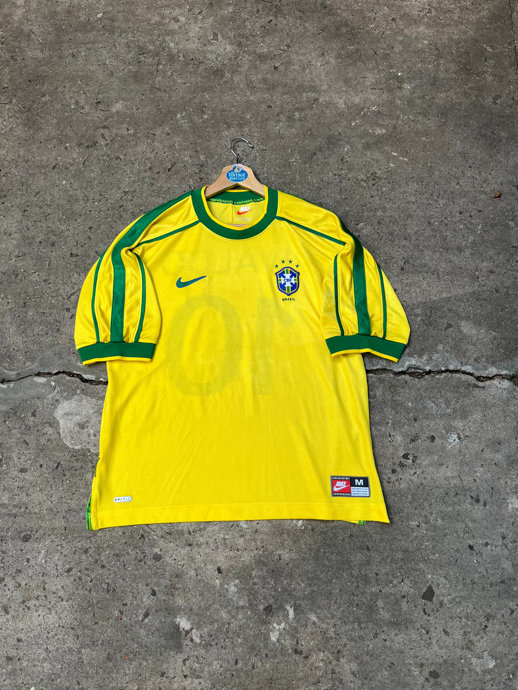 Camiseta Brasil 1998 De Rivaldo Original