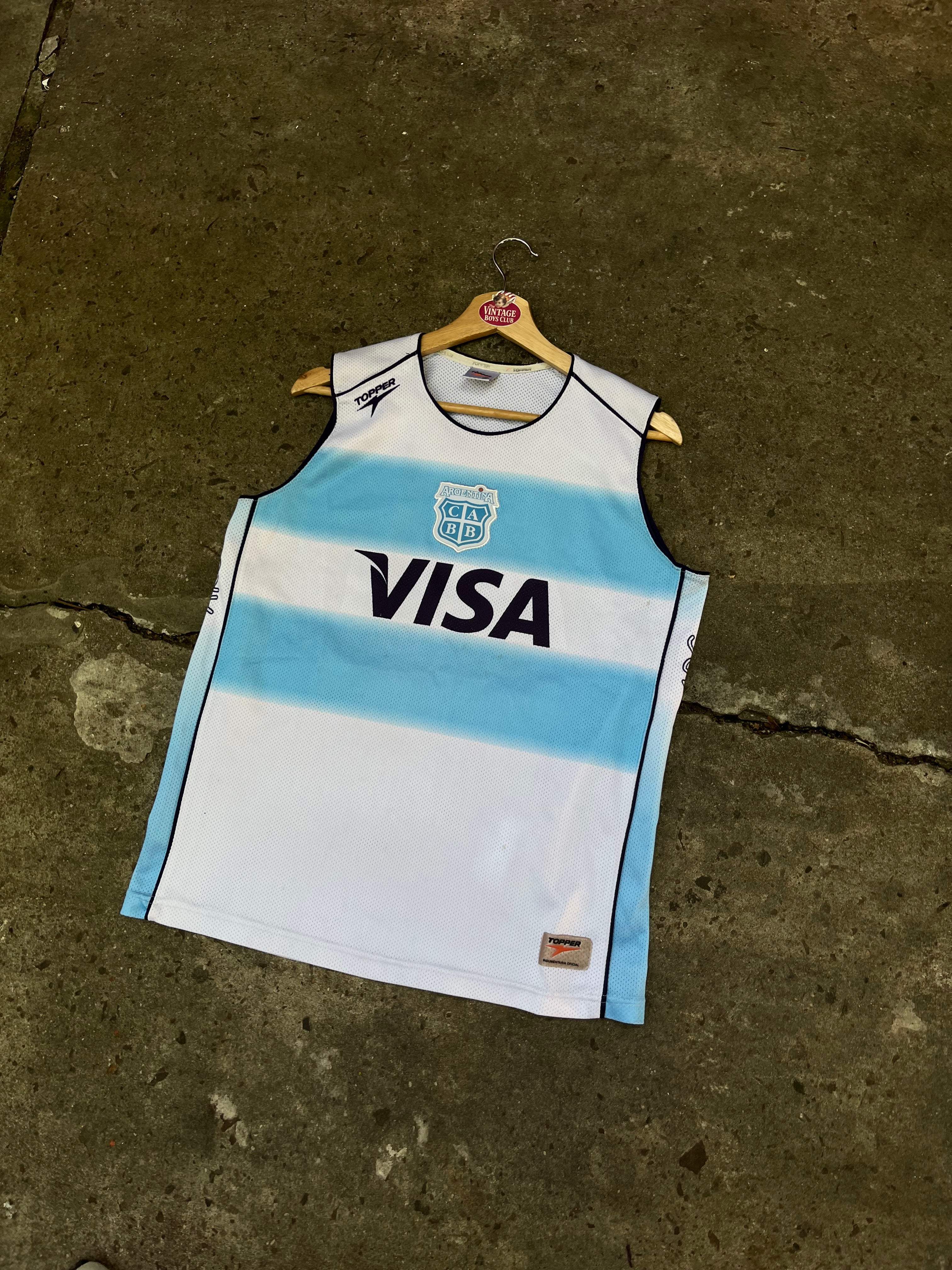 Camiseta Argentina Básquet 2005 Titular Original