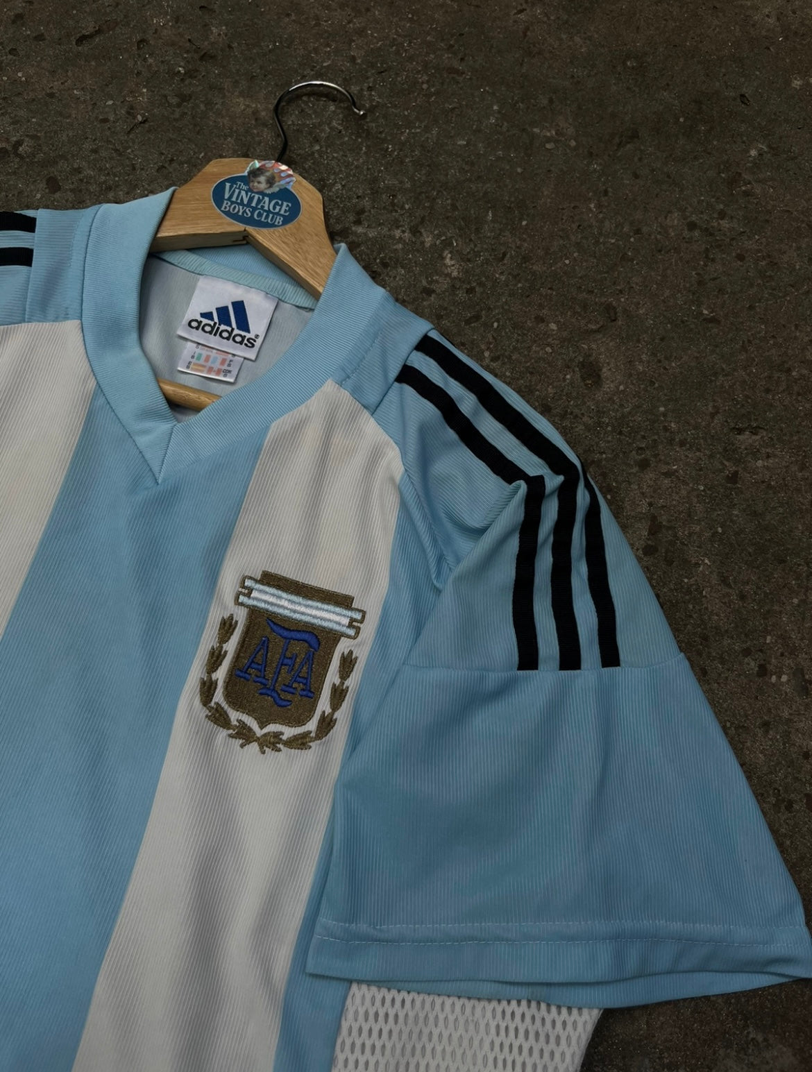 Camiseta Argentina 2002 Titular Original