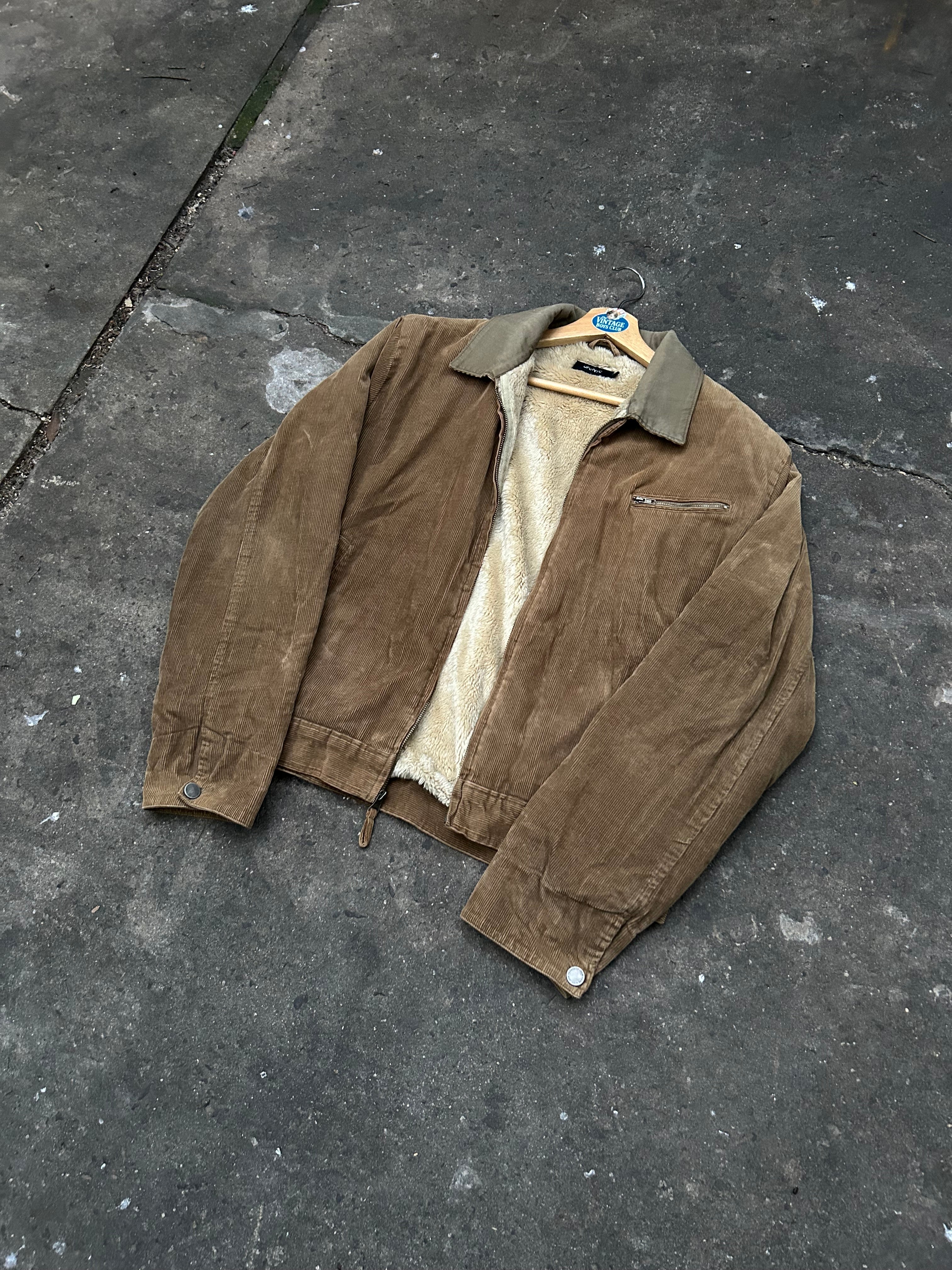 Campera Jean Con Corderito Vintage
