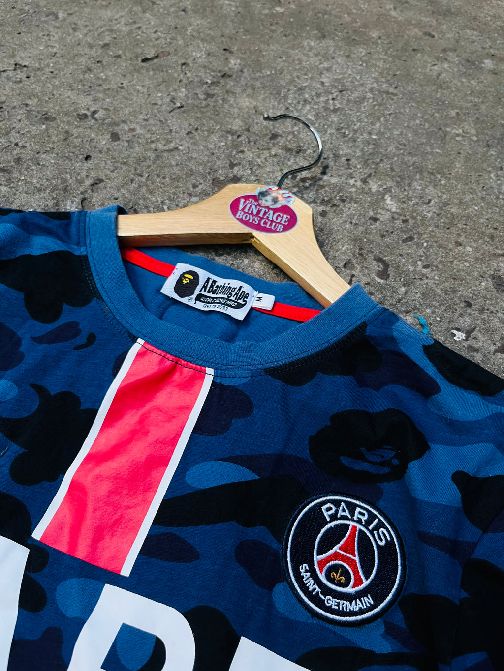 Remera Bape x PSG Original