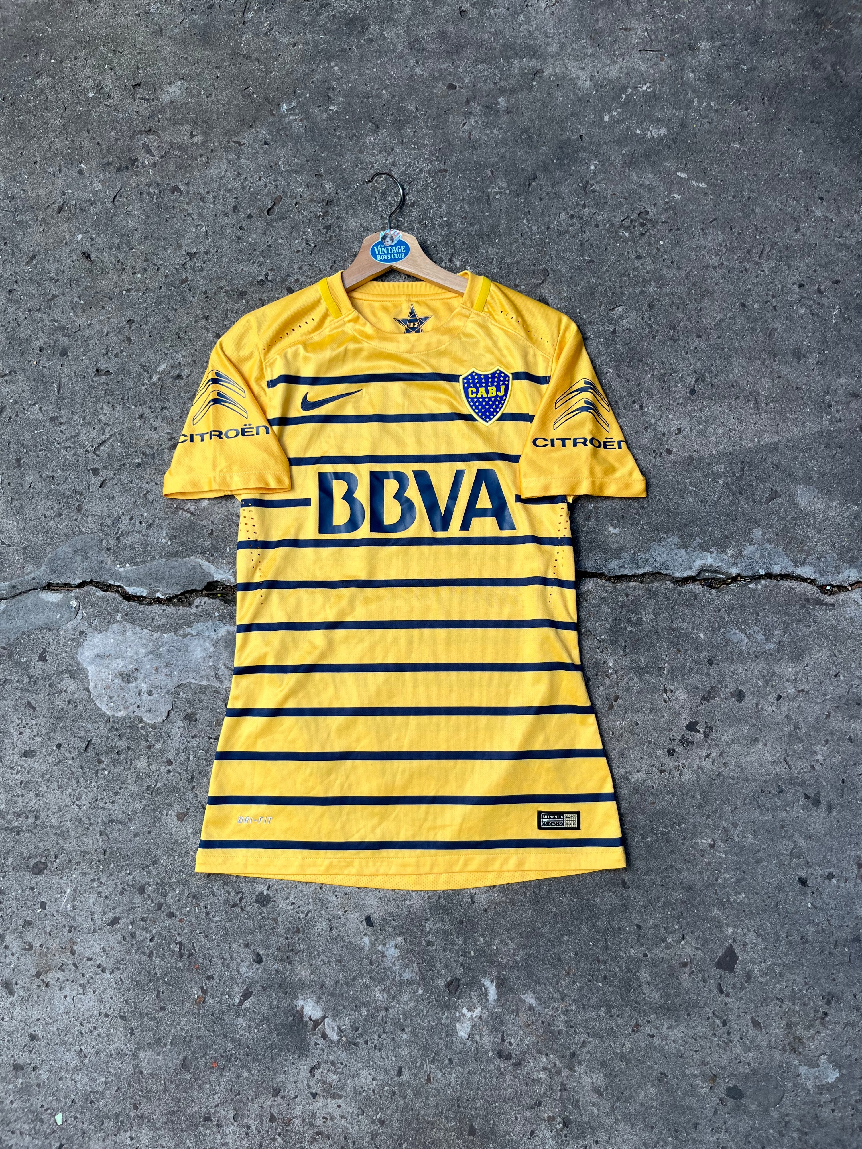 Camiseta Boca 2015 Suplente Versión Jugador Original