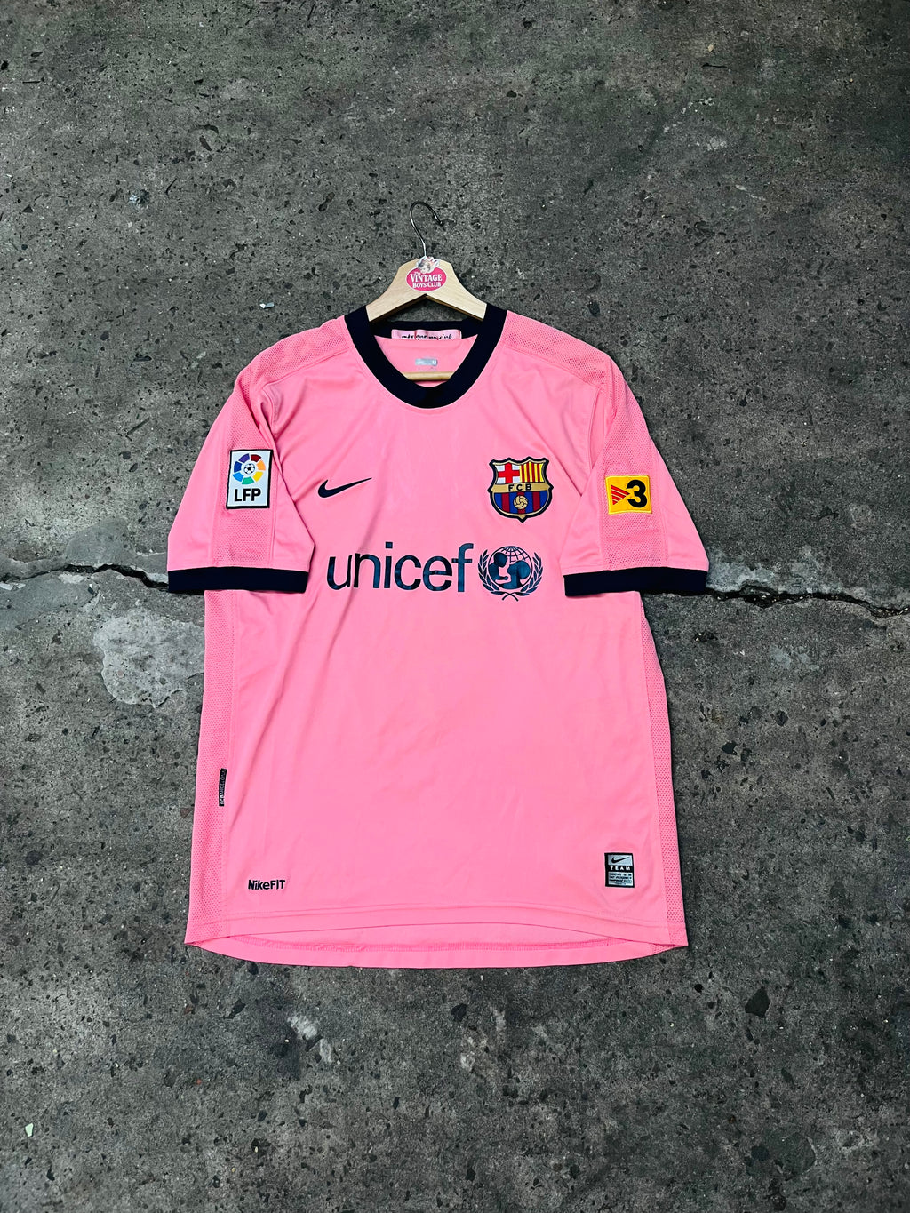 Camiseta Barcelona 2009 Rosa de Xavi