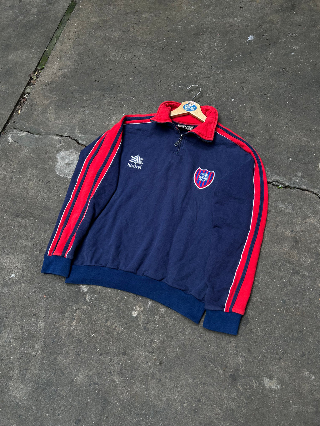 Buzo San Lorenzo Luanvi 90s Original