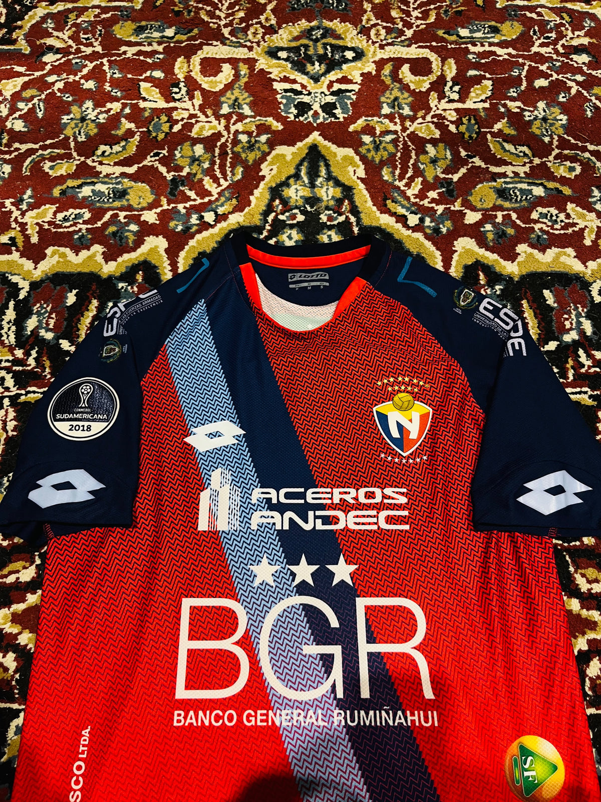 Camiseta El Nacional Sudamericana 2018 de Juego
