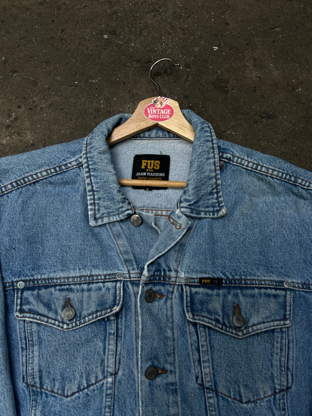 Campera Jean FUS USA Vintage Original