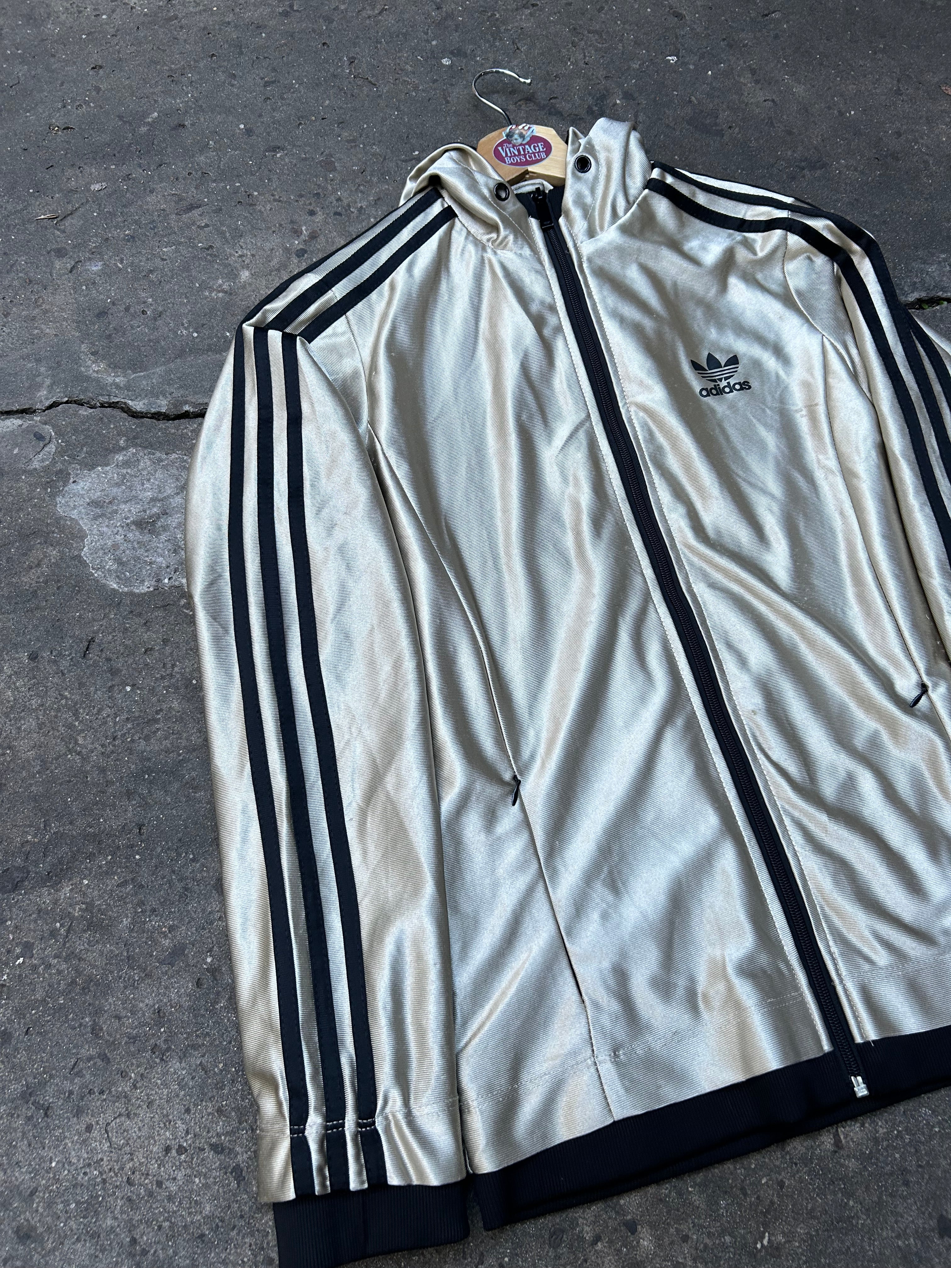Campera Adidas Dorada Trifoglio Original