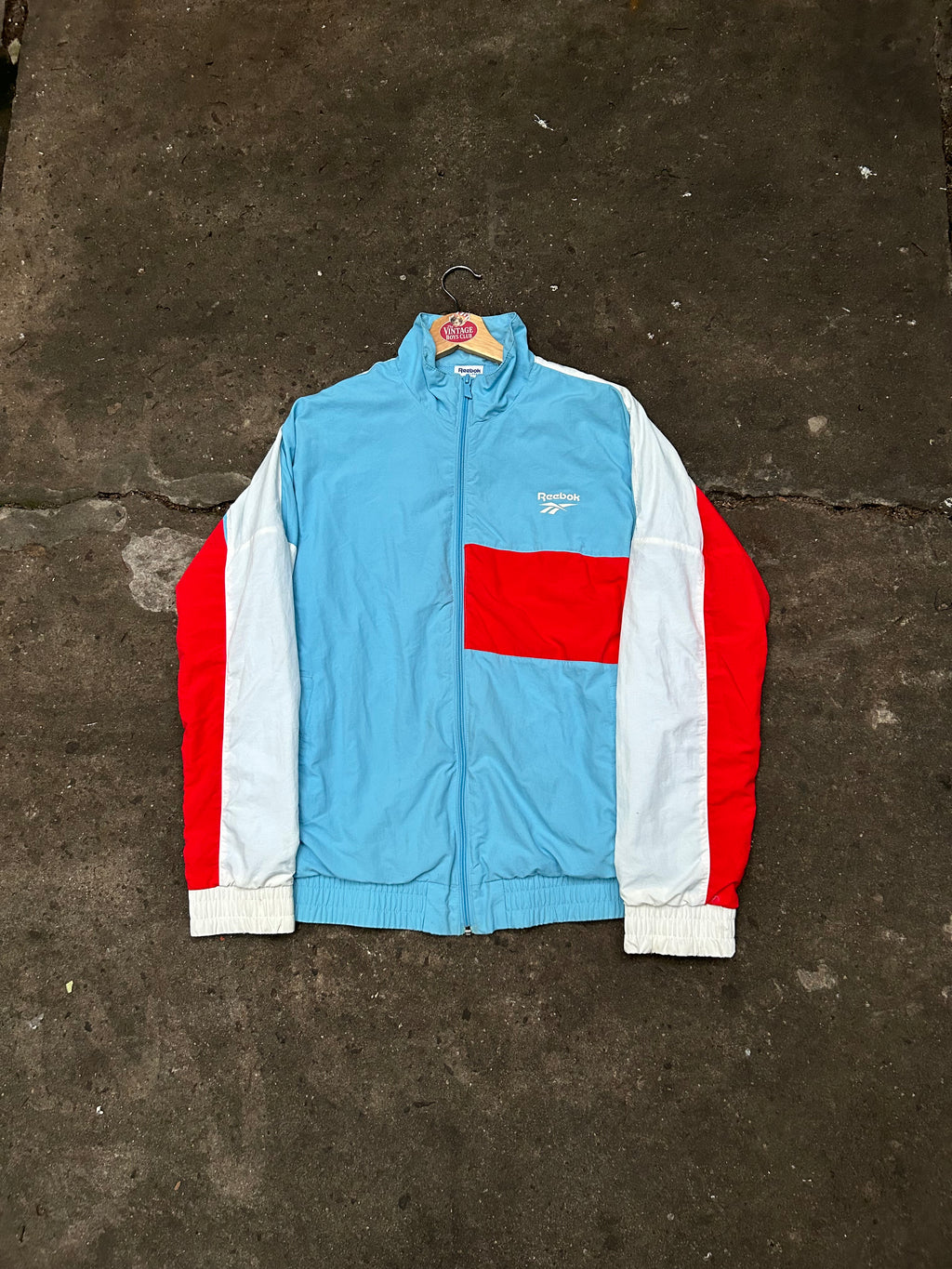 Campera Reebok Big Logo Rompeviento Original
