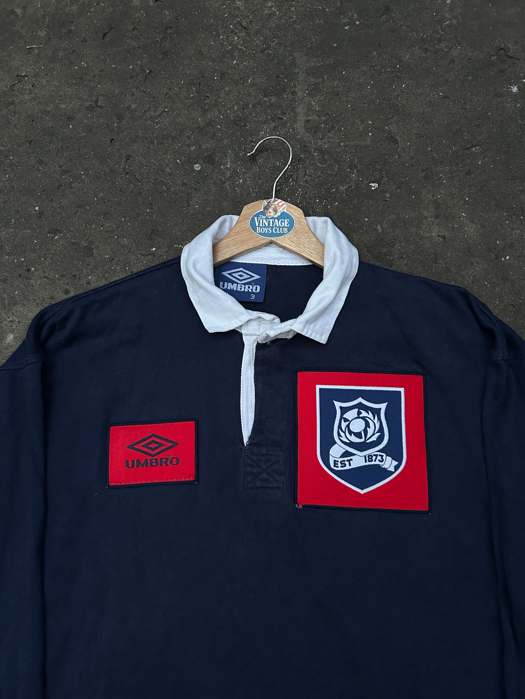Camiseta Escocia Rugby Umbro 90s Original