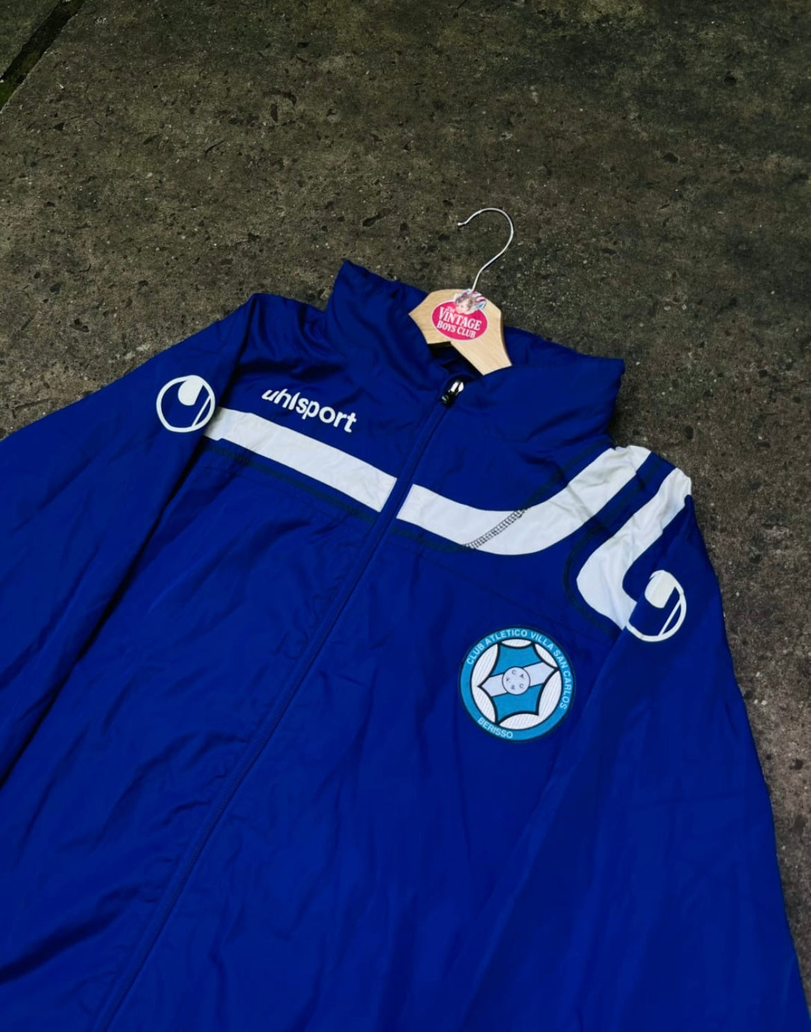 Campera Villa San Carlos Uhlsport Rompeviento Original