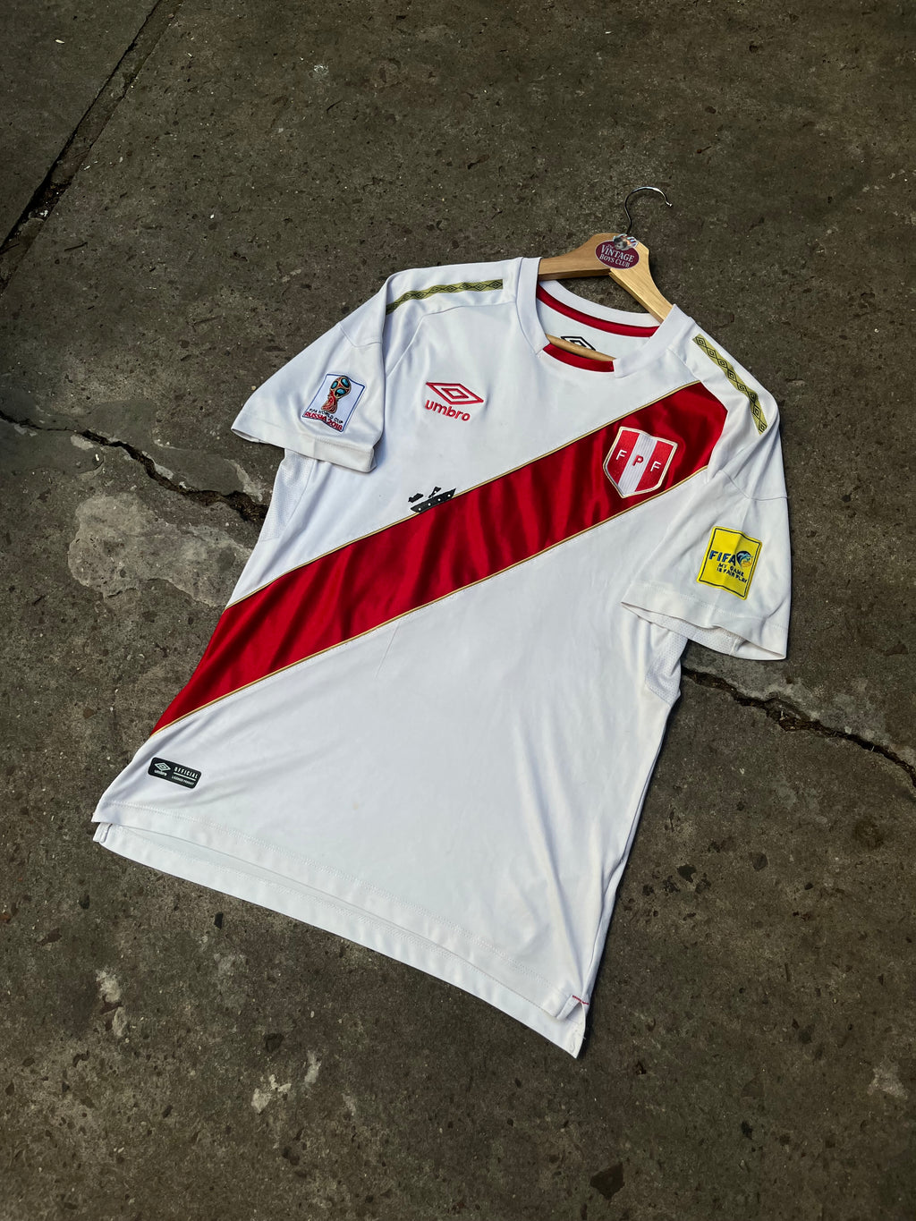 Camiseta Peru Titular De Utileria de Farfán