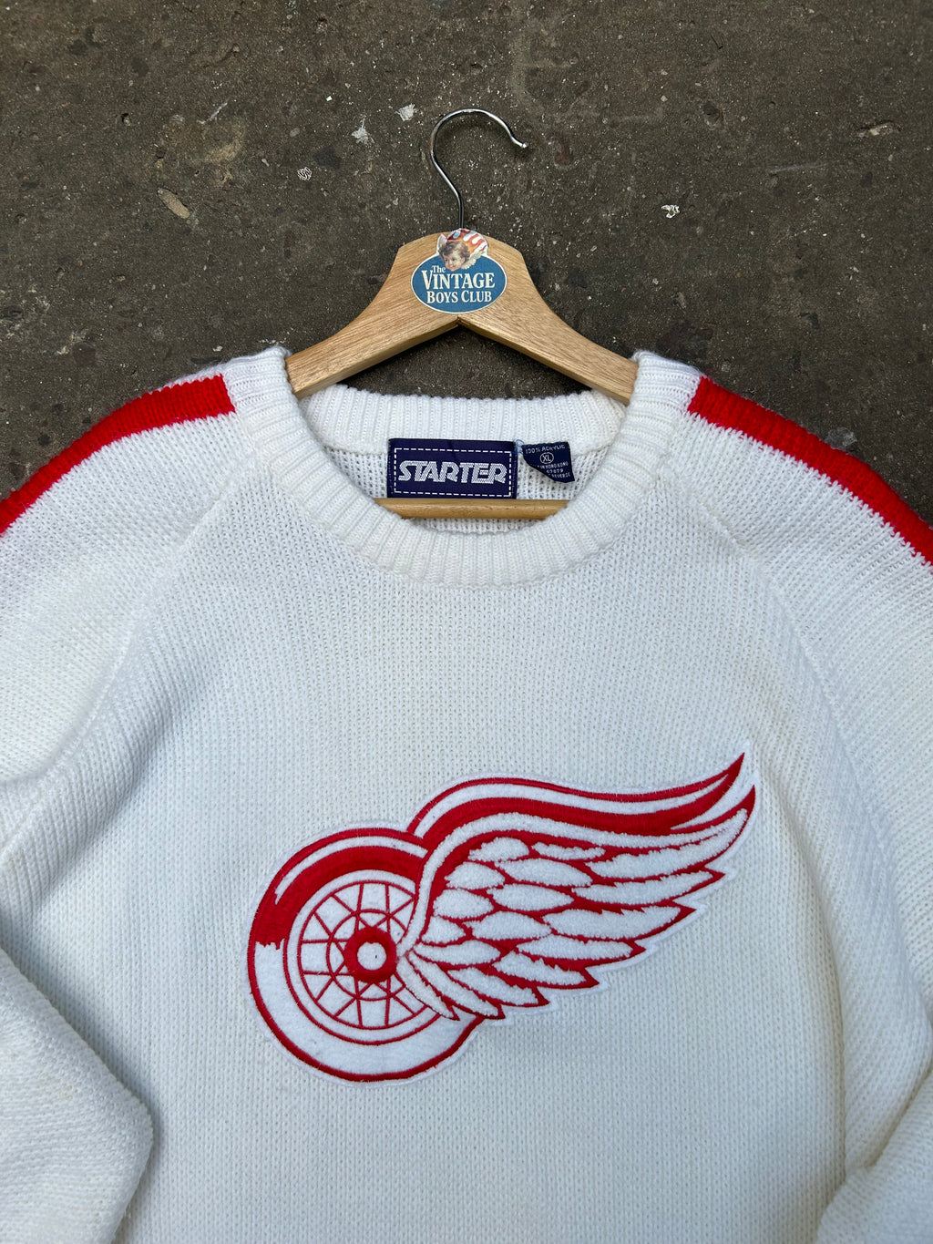 Suéter Detroit Red Wings NHL Starter 90s Original