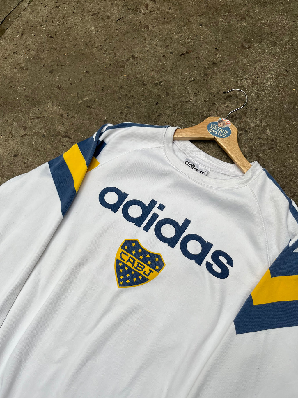 Buzo Boca Adidad 90s Original
