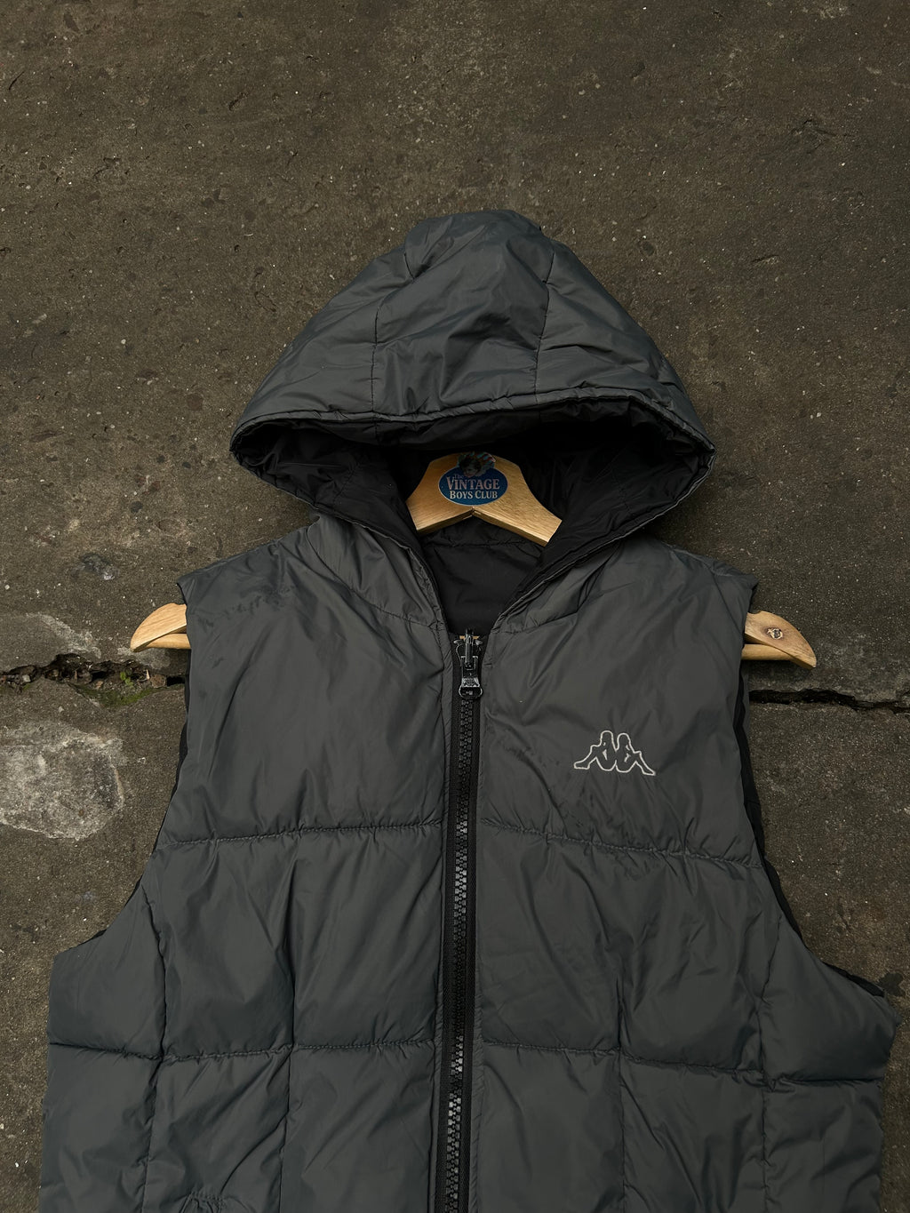 Chaleco Kappa Reversible de Pluma Original