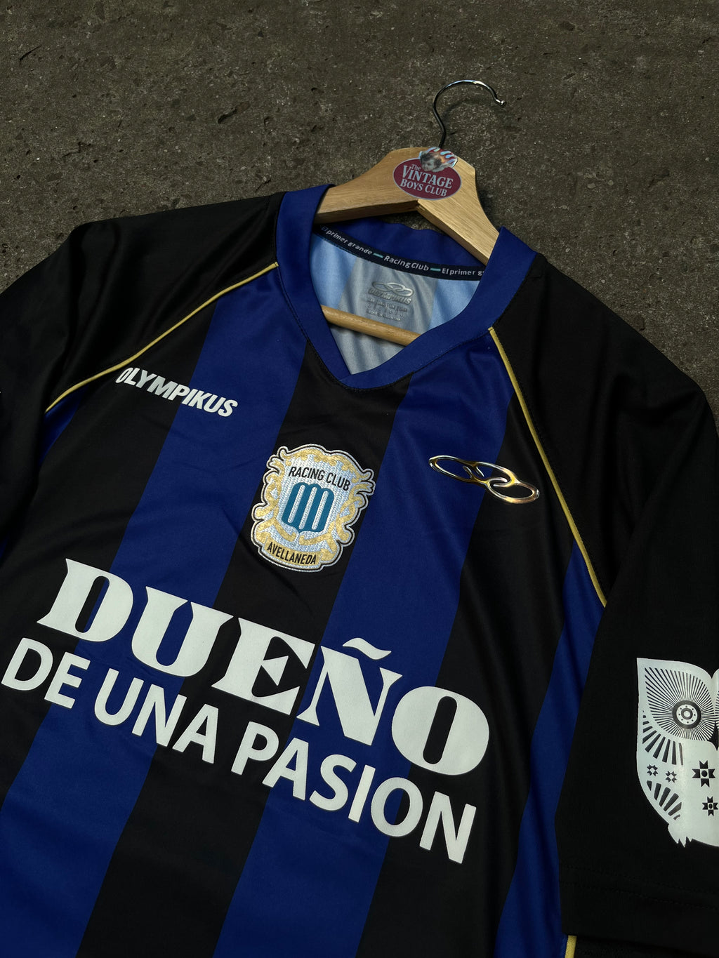Camiseta Racing 2012 Olympikus de Zuculini de Utileria