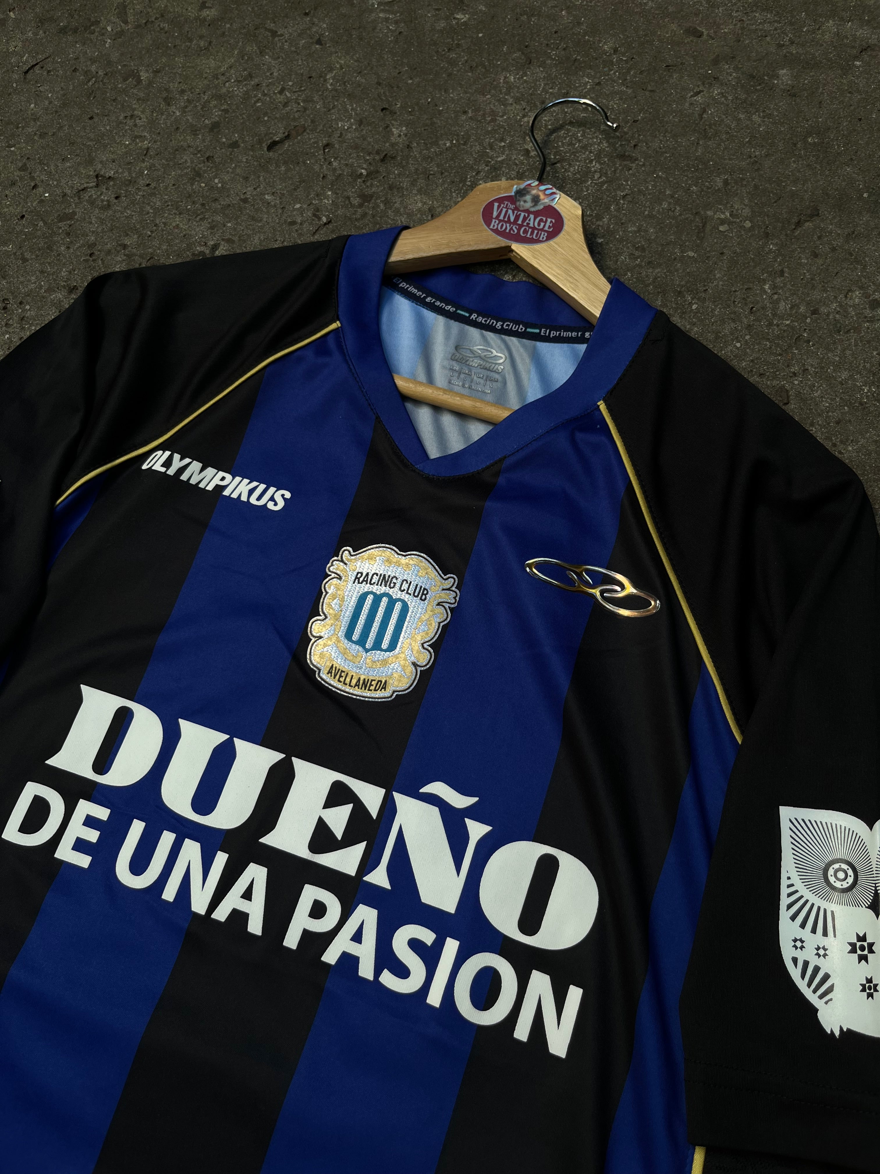 Camiseta Racing 2012 Olympikus de Zuculini de Utileria