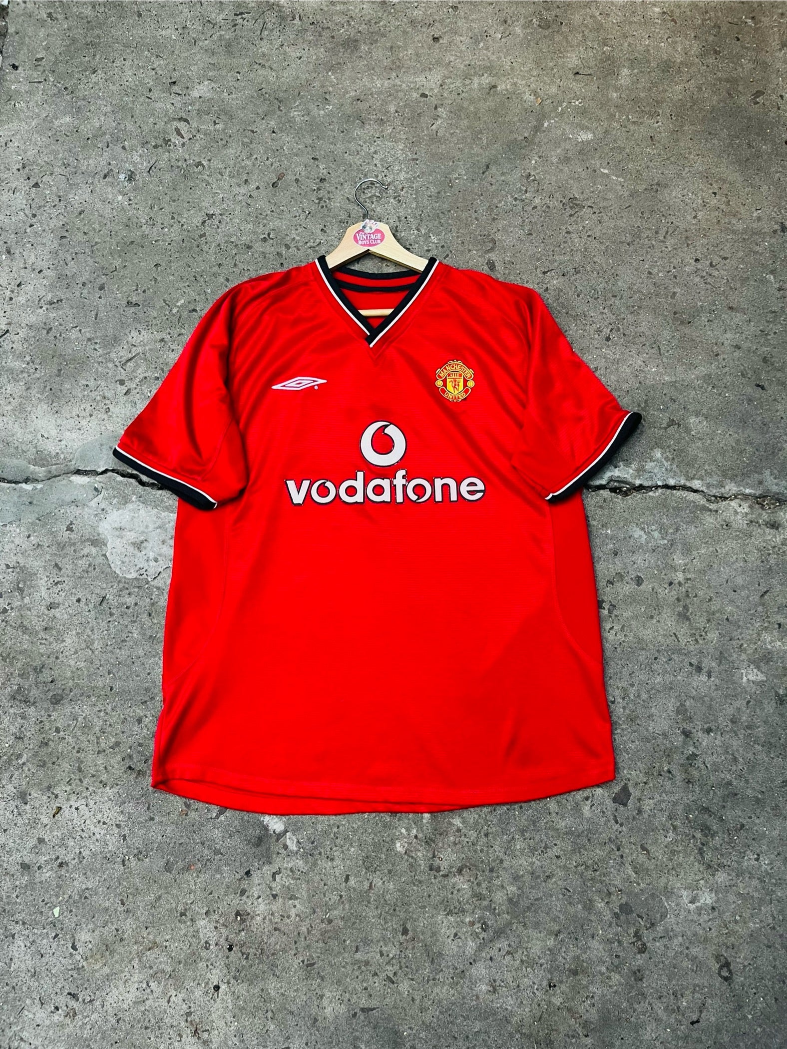 Camiseta Manchester United 2000 de Beckham Original