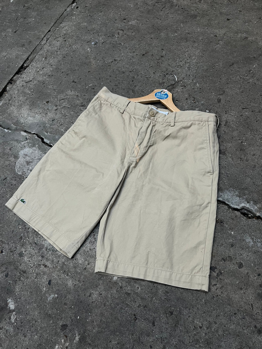 Bermuda Lacoste Beige Original