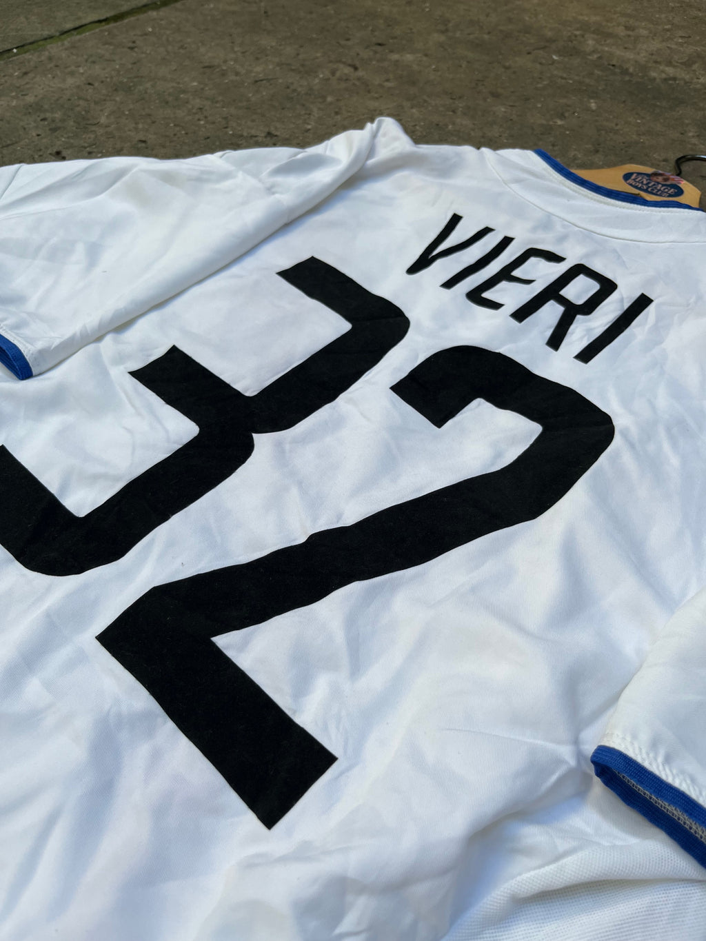 Camiseta Inter 2002 Suplente de Vieri Original