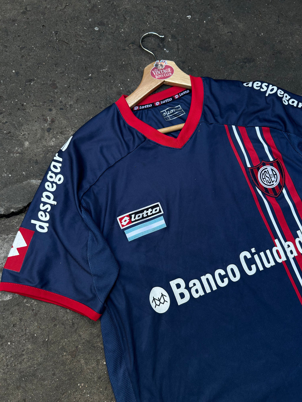 Camiseta San Lorenzo 2014 Alternativa Lotto Original