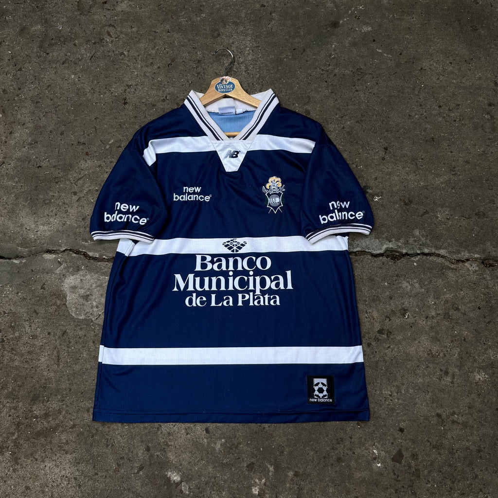 Camiseta Gimnasia 1998 New Balance Suplente Original