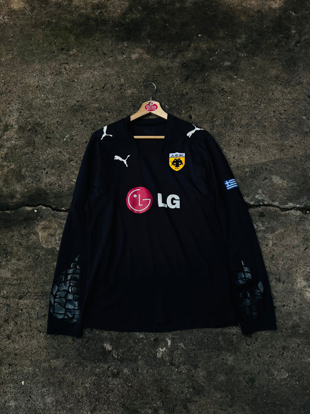 Camiseta AEK Atenas de Arquero 2008 Original