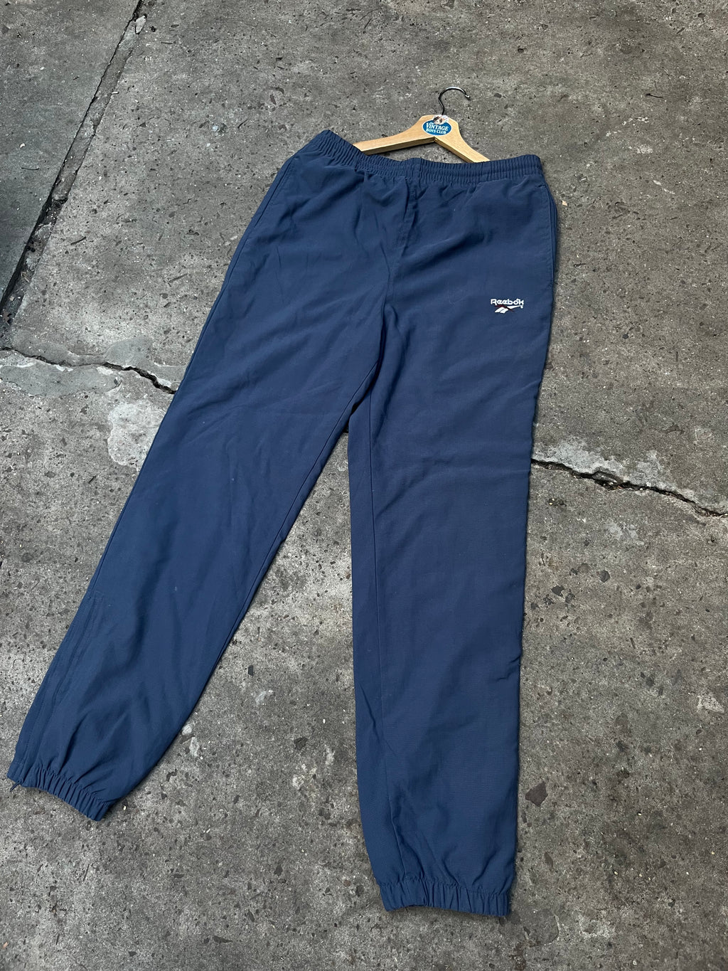 Pantalón Reebok Rompeviento Vintage Original