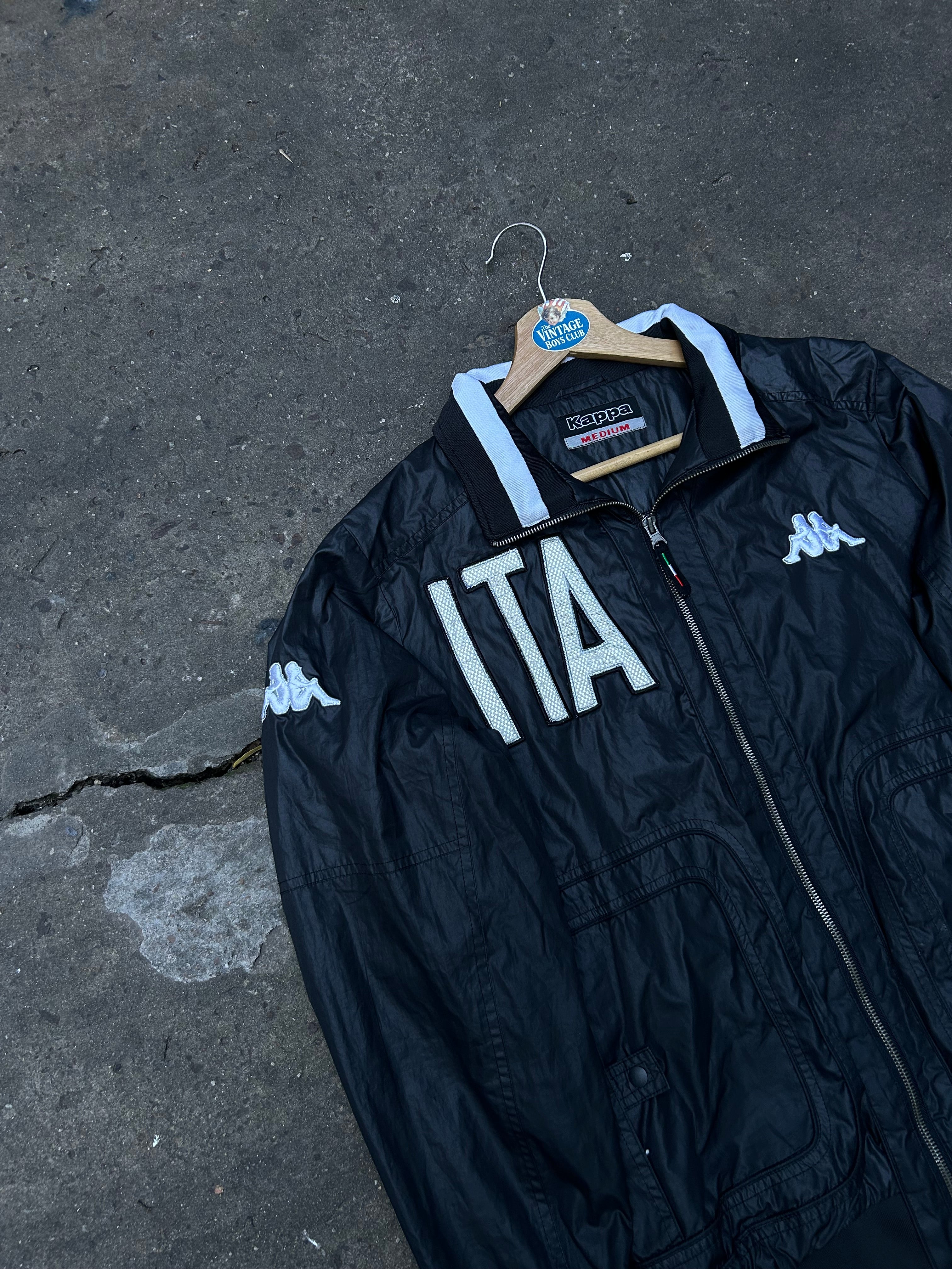 Campera Italia Kappa Rompeviento Original