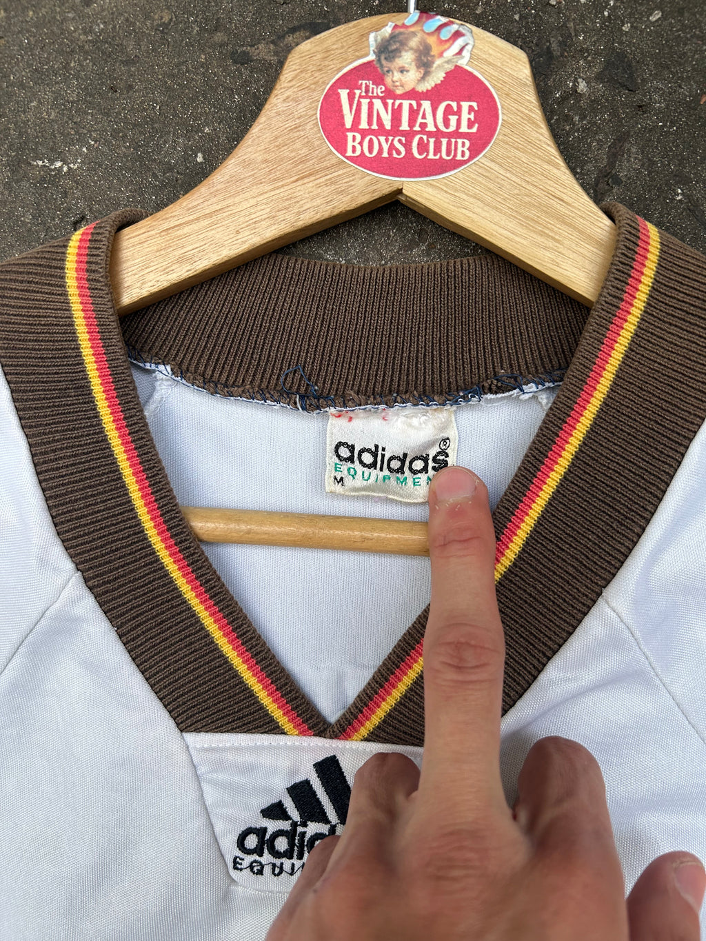 Camiseta Alemania 93' Titular Manga Larga Original