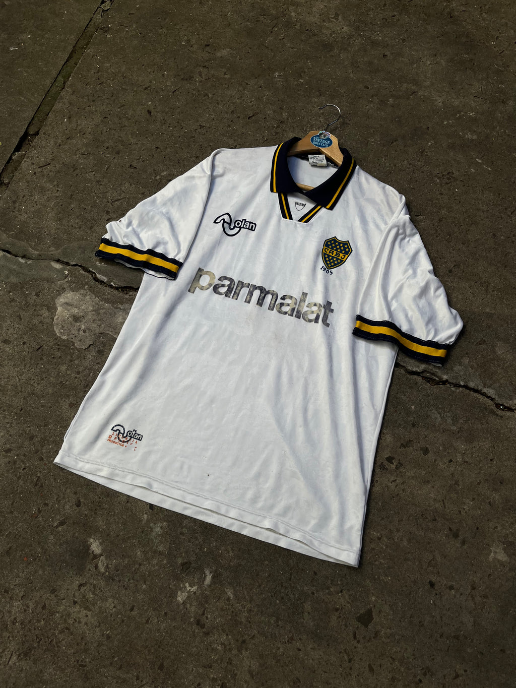 Camiseta Boca 96' Olan Suplente Original