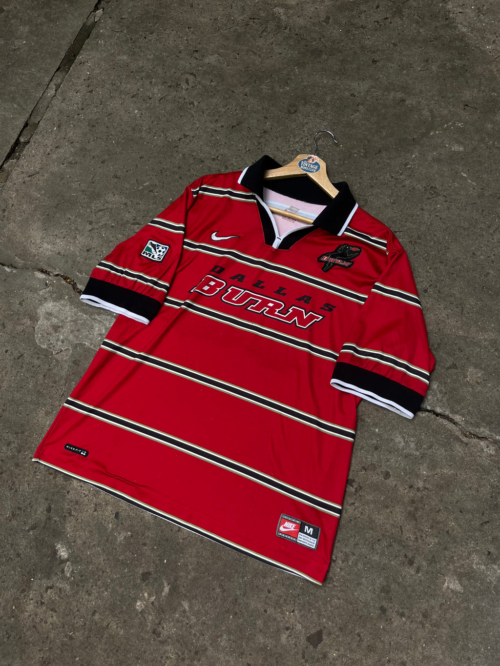 Camiseta Burn Dallas MLS 1998 Nike Original