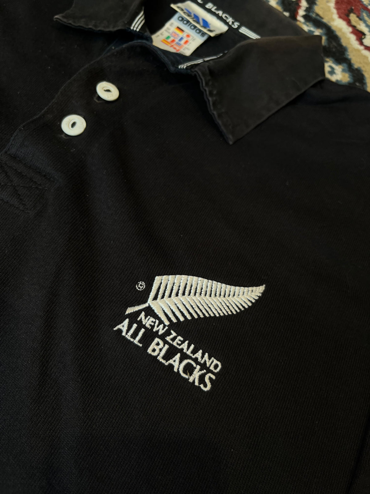 Camiseta All Blacks 99' Adidas Manga Larga Original