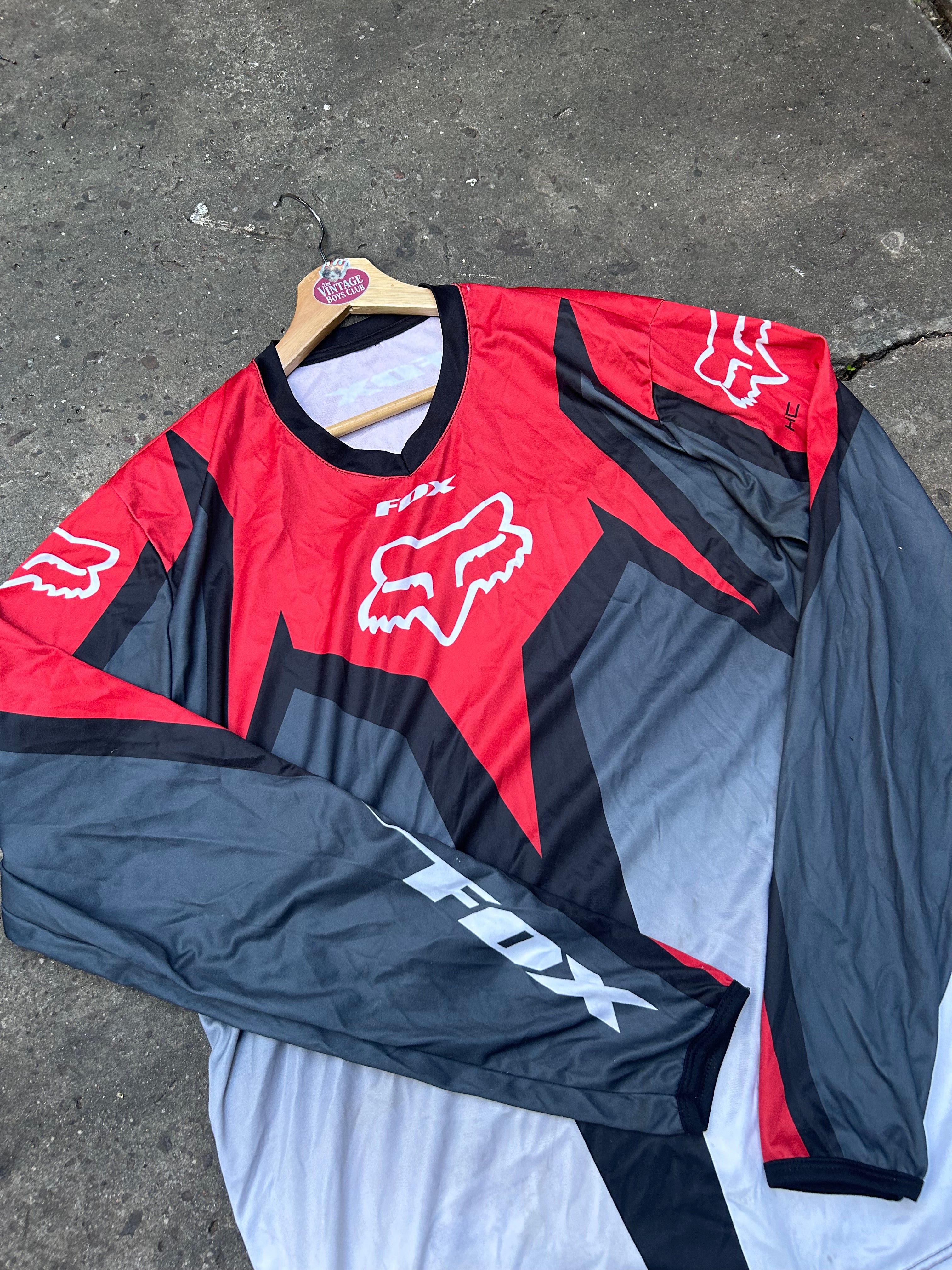 Remera Fox Moto Cross Manga Larga