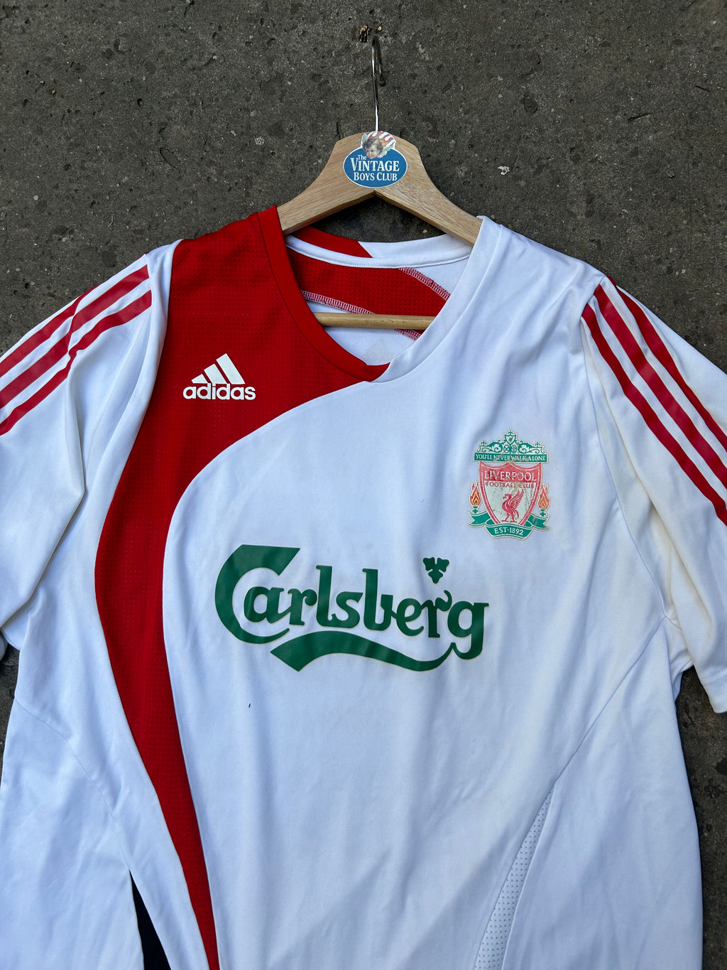 Camiseta Liverpool 2007 Formation Original