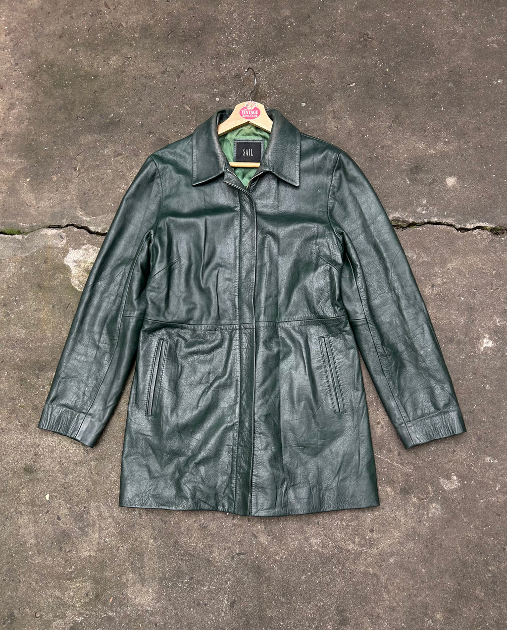 Campera Cuero Sail Vintage Original