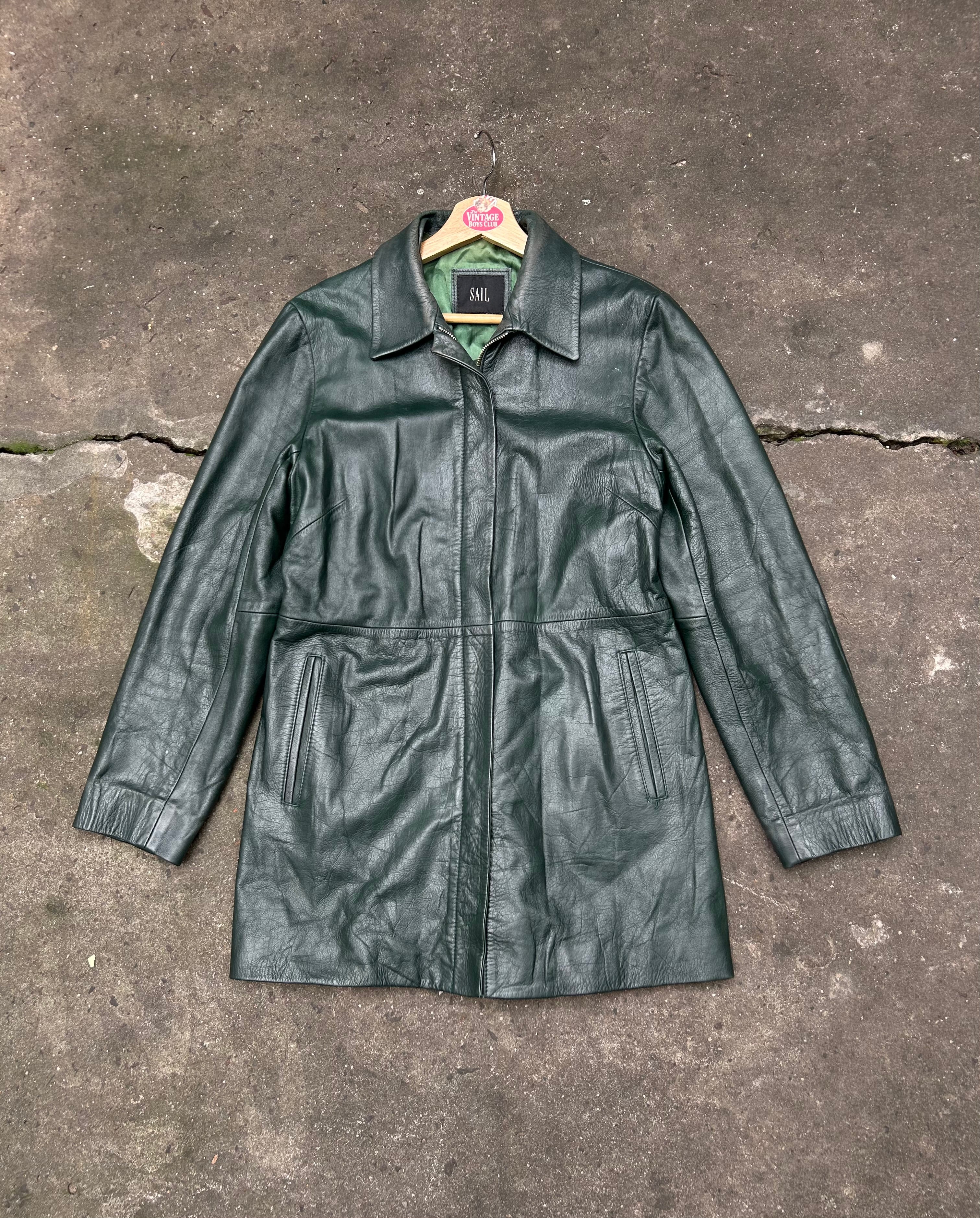 Campera Cuero Sail Vintage Original