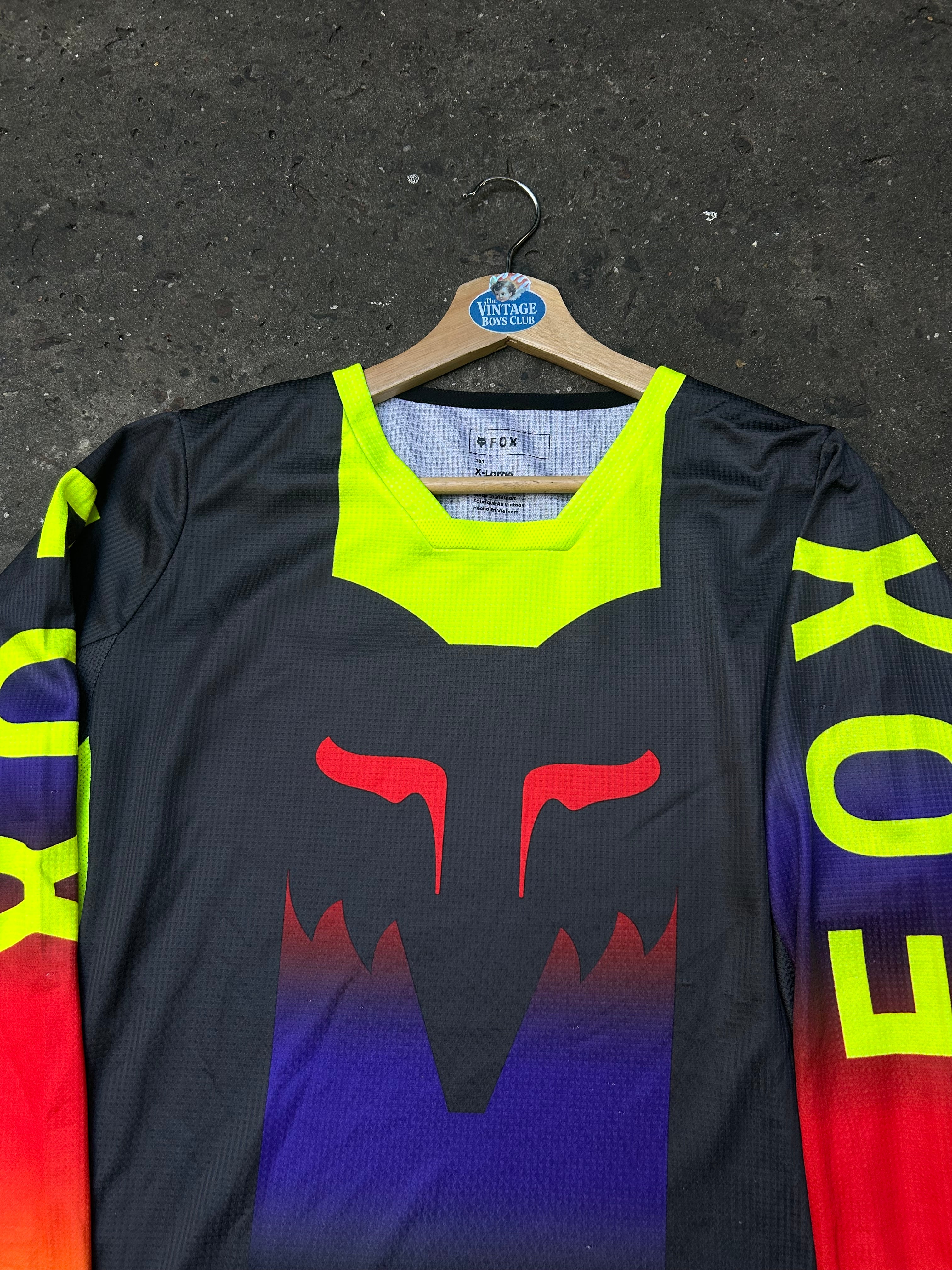 Remera Fox Moto Cross Manga Larga Original