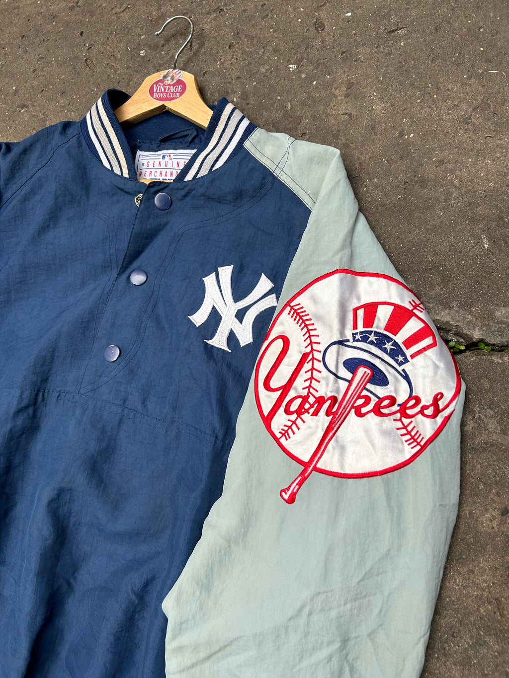 Buzo Yankees NY 90s Start Rompeviento Original