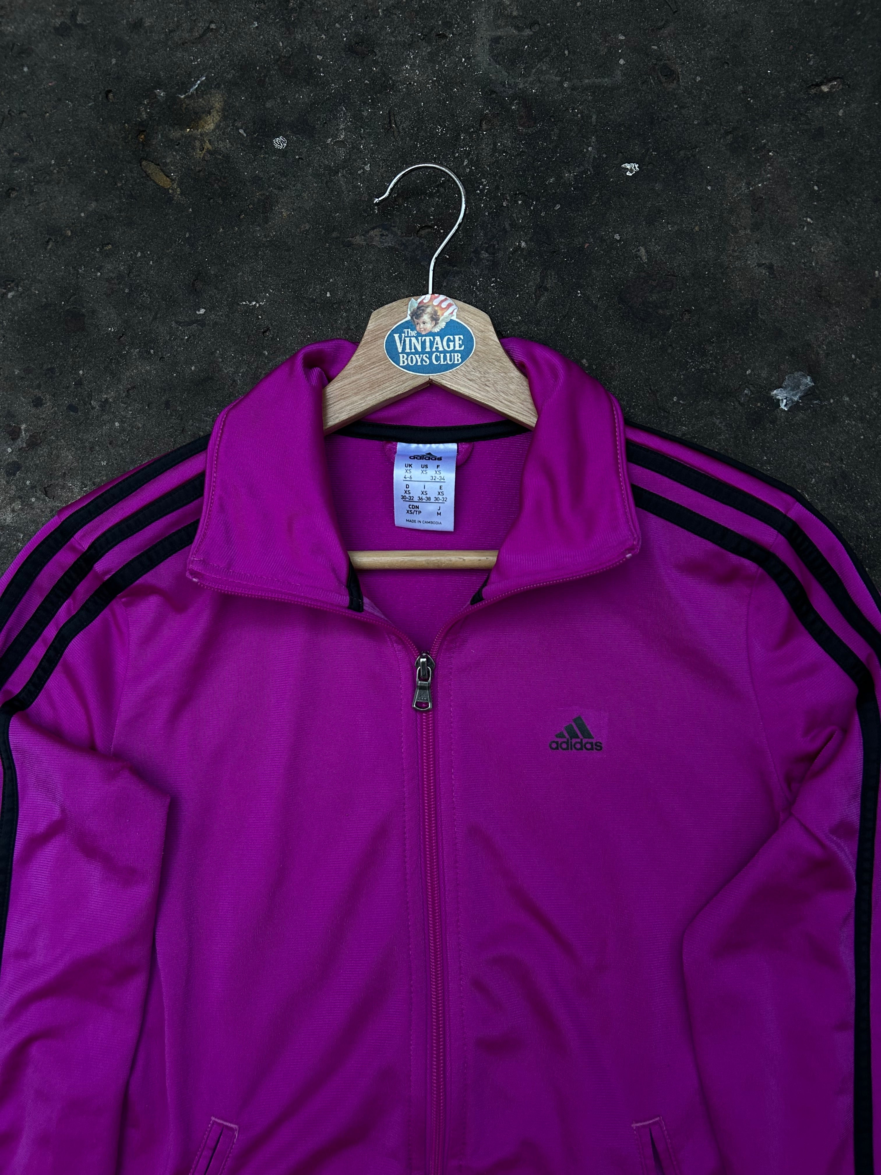 Campera Adidas Retro Violeta Original